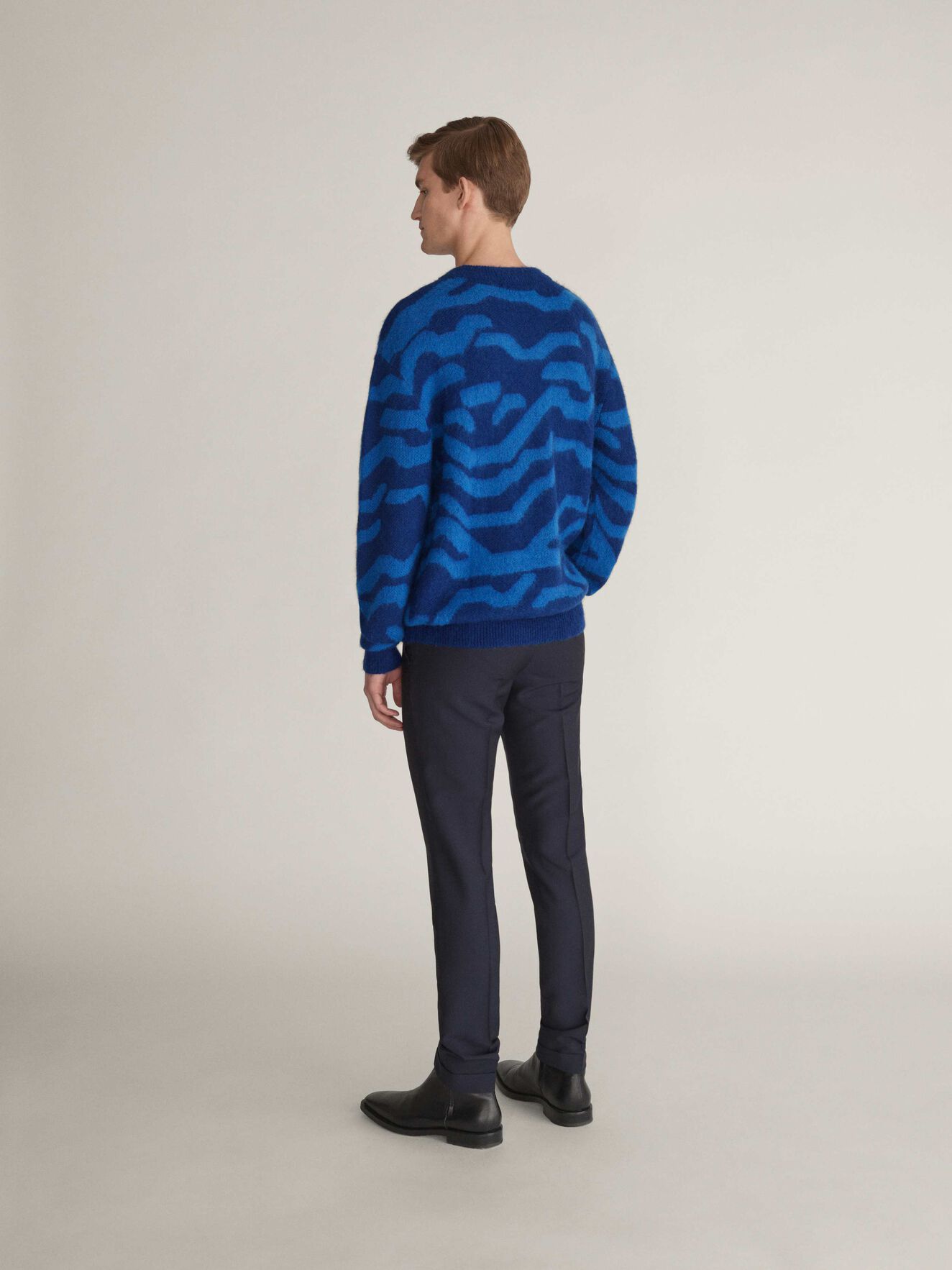 Nocks Pullover in Light Ink from Tiger of Sweden Nocks Pullover in Light Ink from Tiger of Sweden
