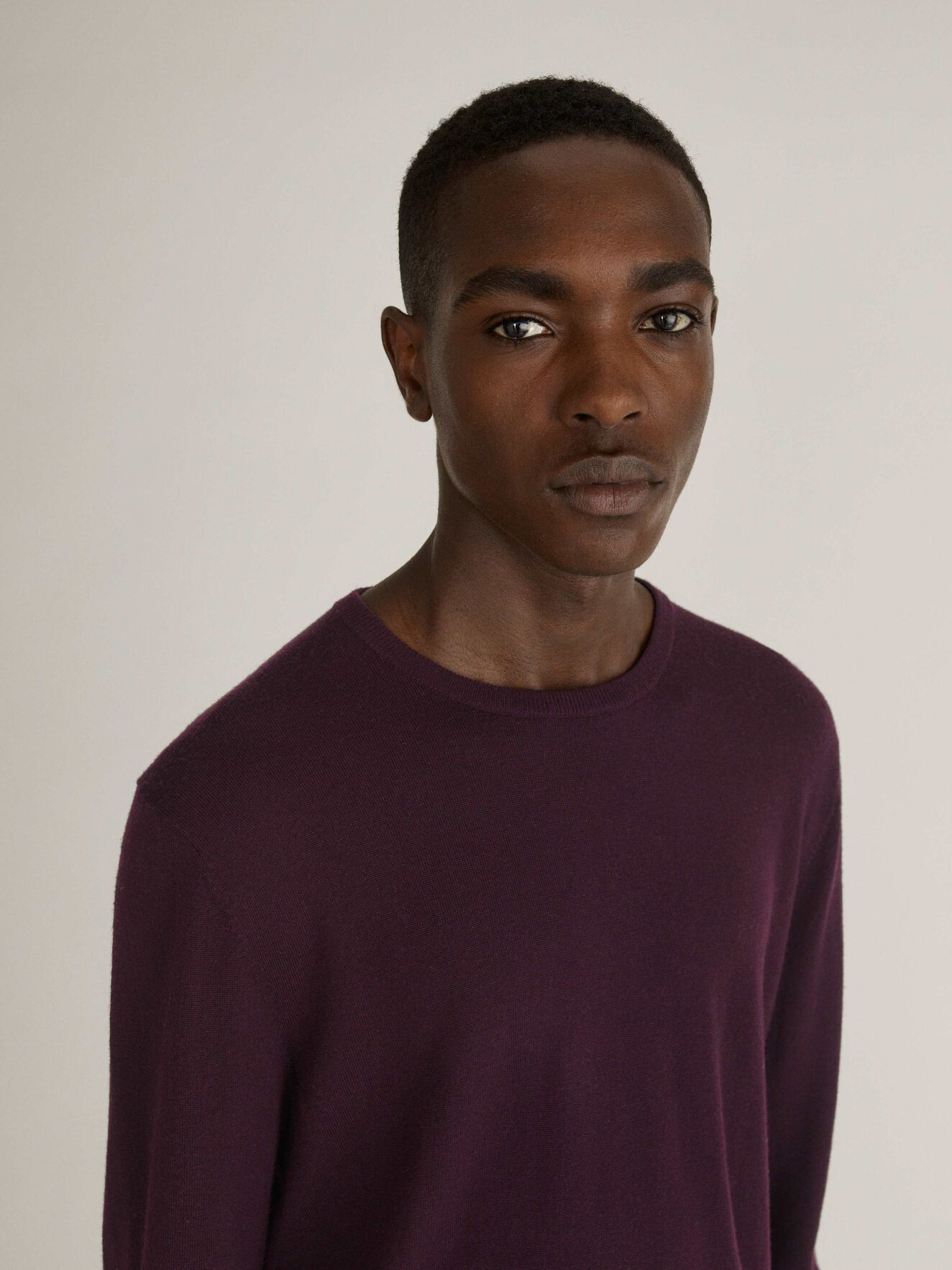 Nichols Pullover in Noon Plum from Tiger of Sweden Nichols Pullover in Noon Plum from Tiger of Sweden