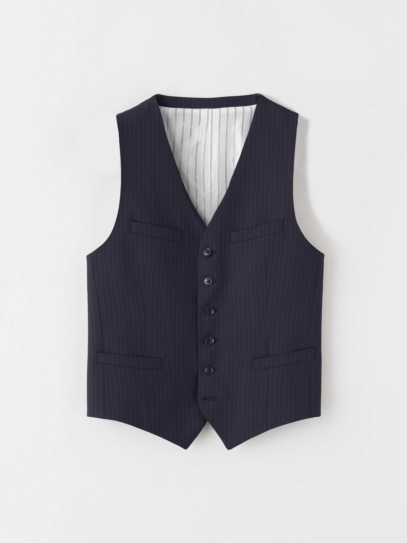 Wolmer Waistcoat in Blue from Tiger of Sweden Wolmer Waistcoat in Blue from Tiger of Sweden