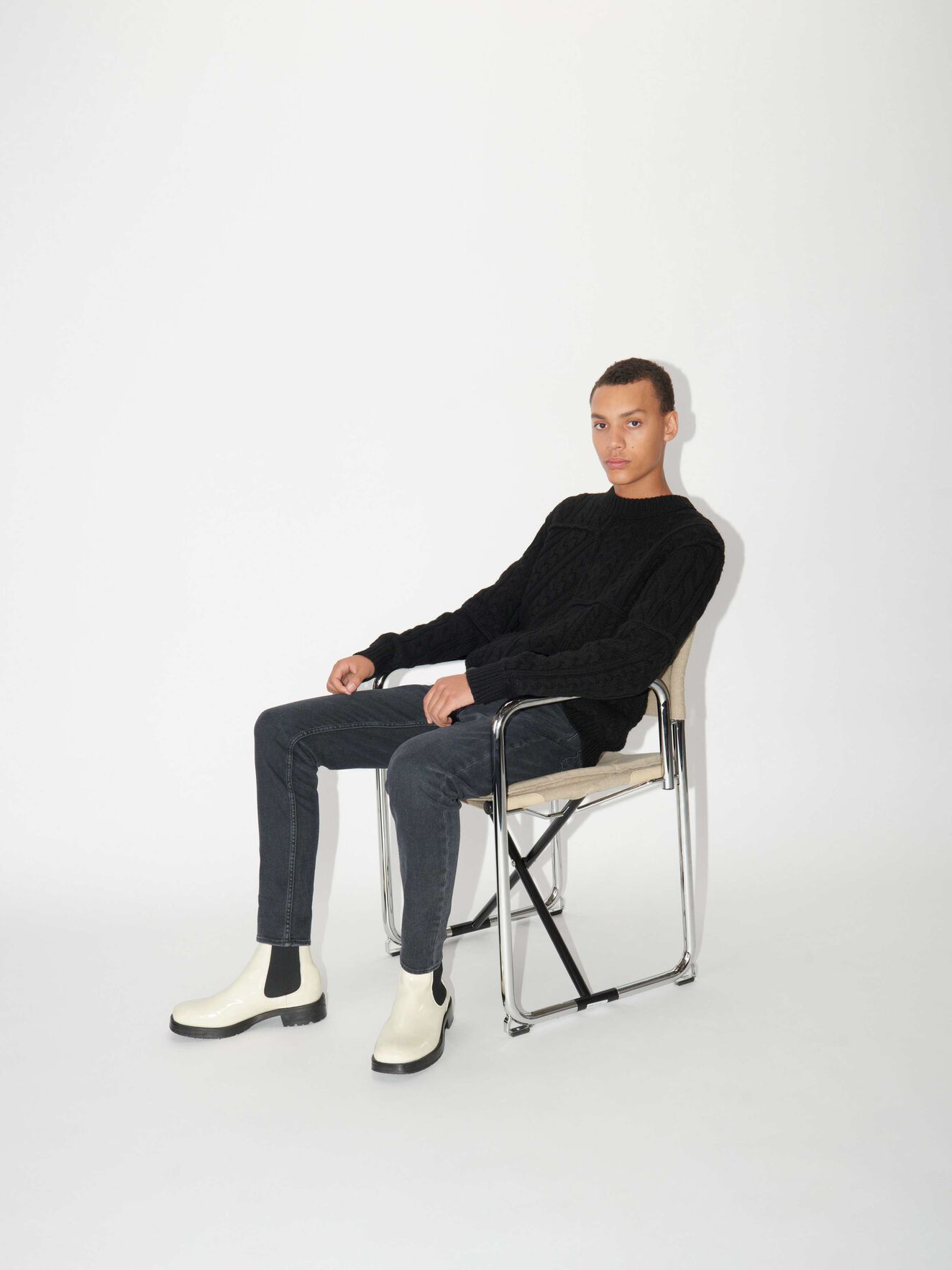 Manfred Pullover in Black from Tiger of Sweden Manfred Pullover in Black from Tiger of Sweden