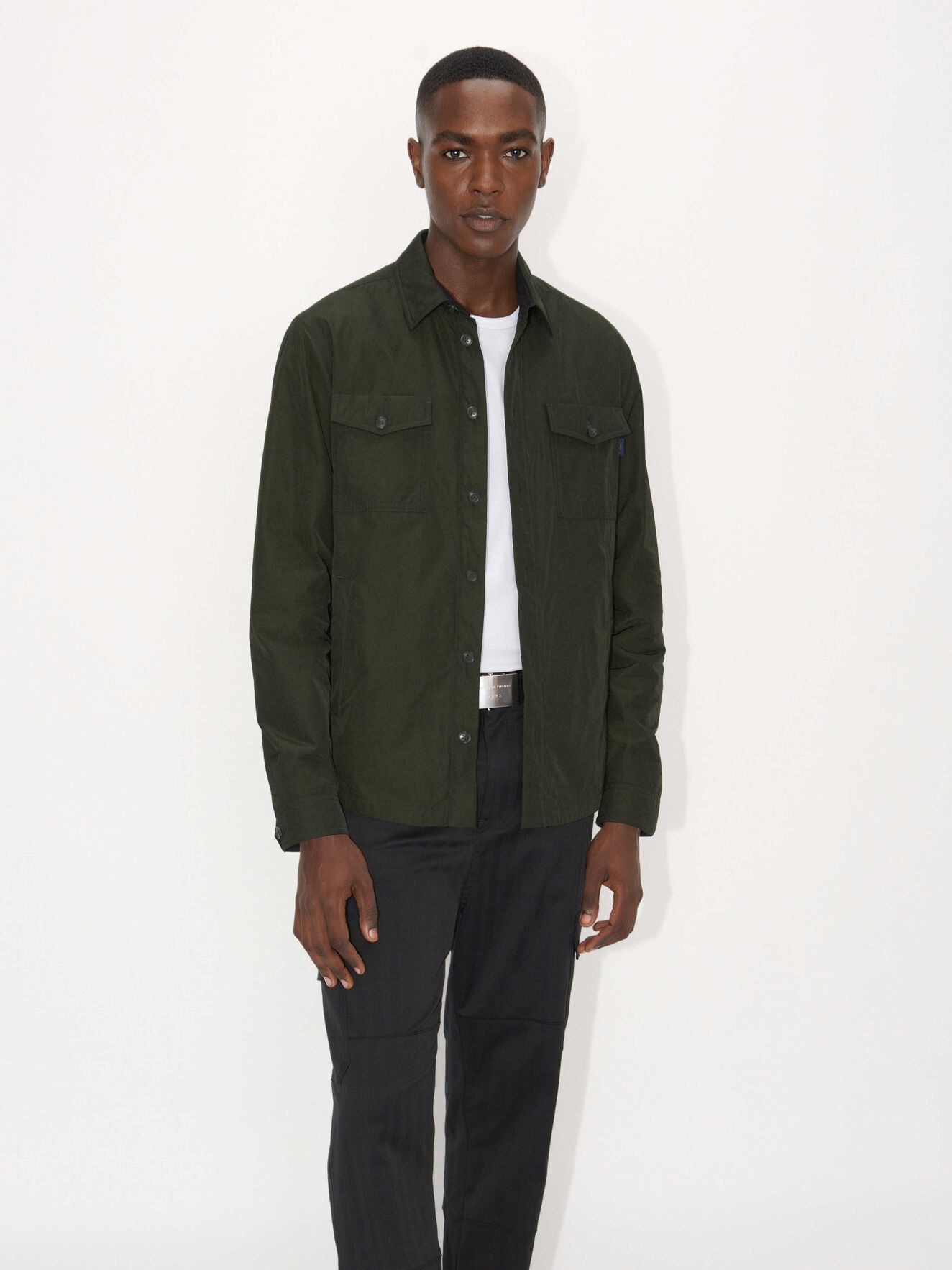 Trifolia Jacket in Military from Tiger of Sweden Trifolia Jacket in Military from Tiger of Sweden