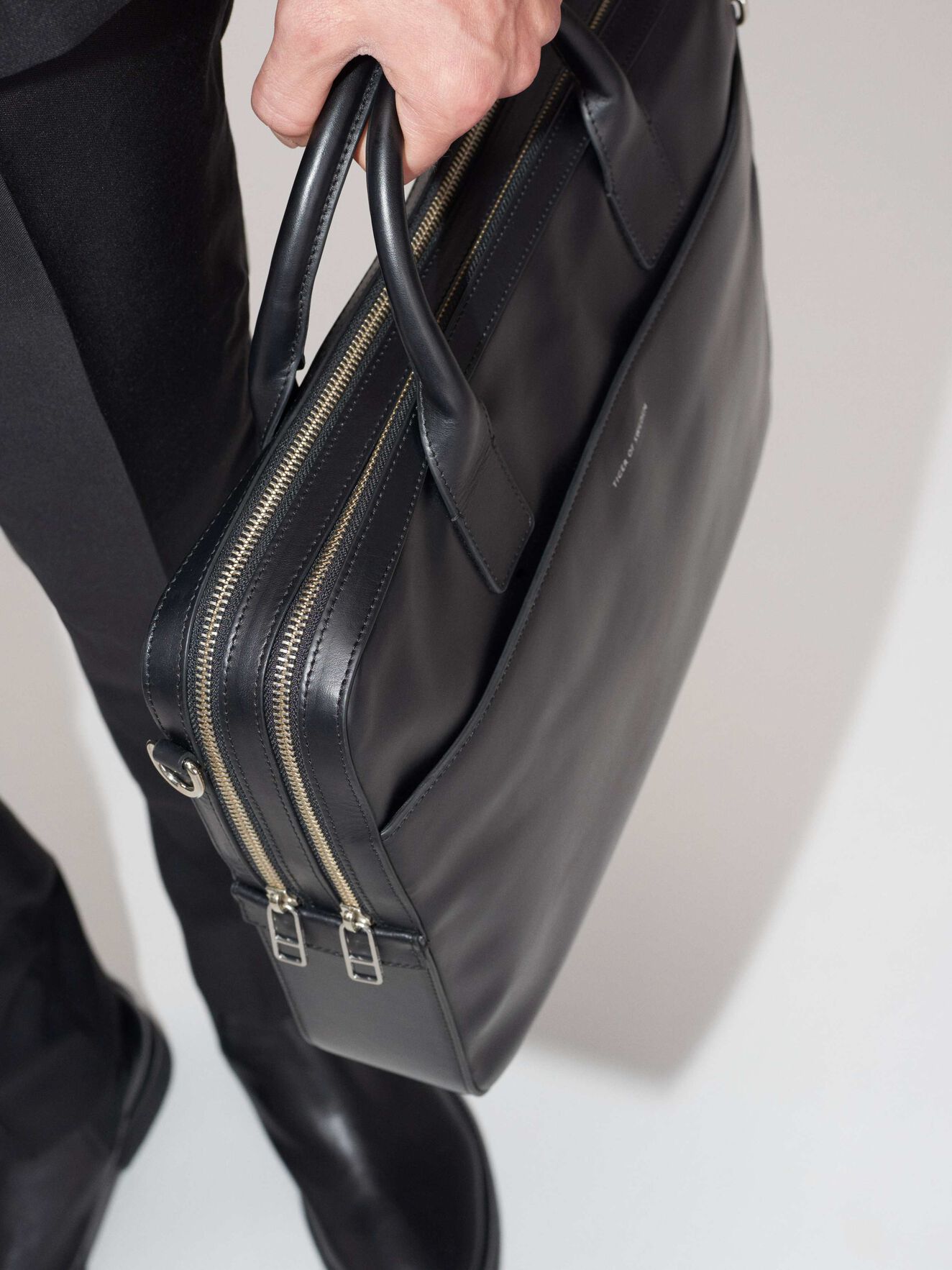 Blumen Computertasche in Black from Tiger of Sweden Blumen Computertasche in Black from Tiger of Sweden