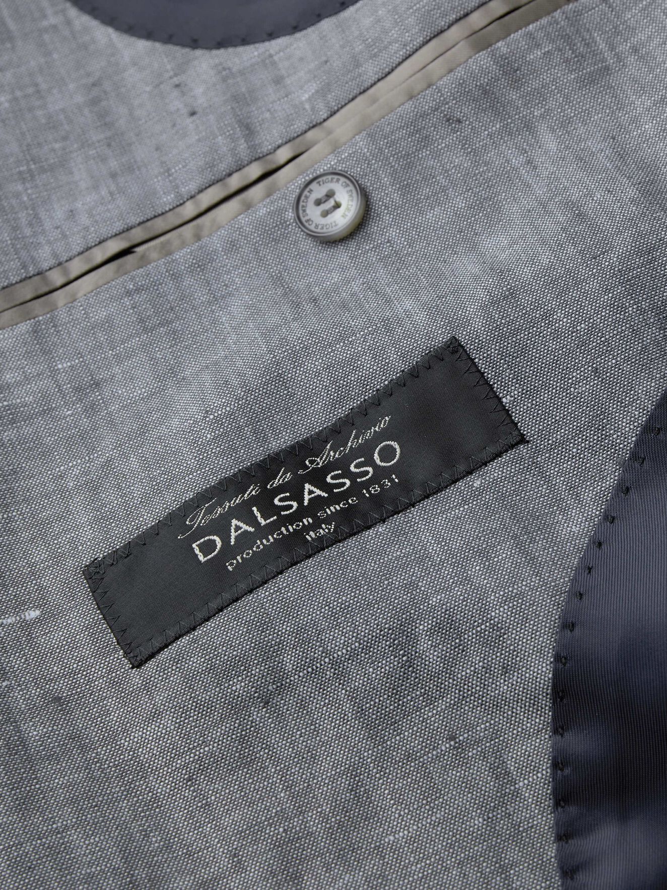 Lamar Blazer in Light grey melange from Tiger of Sweden Lamar Blazer in Light grey melange from Tiger of Sweden