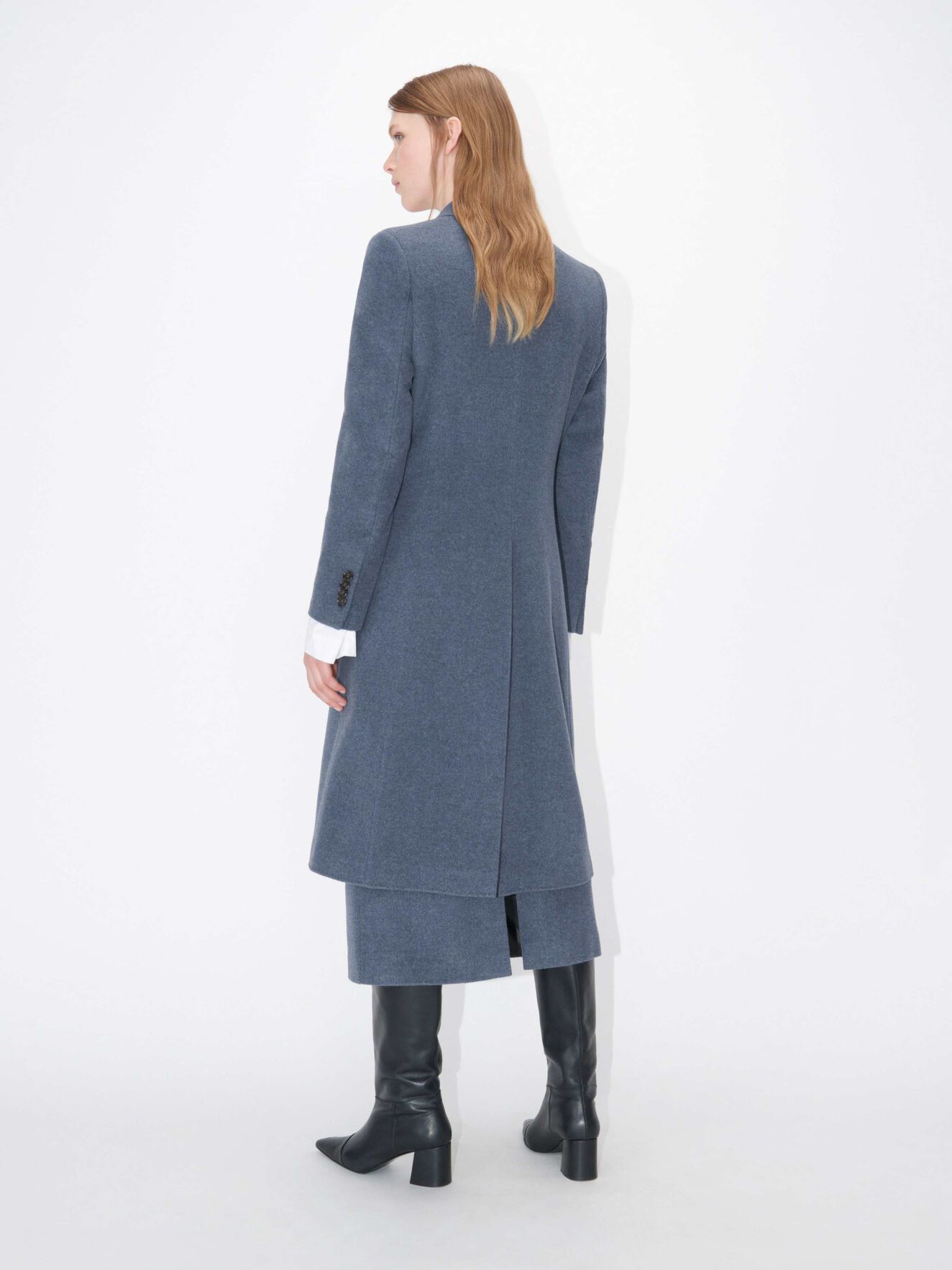 Salvia Coat in Cornflower from Tiger of Sweden Salvia Coat in Cornflower from Tiger of Sweden