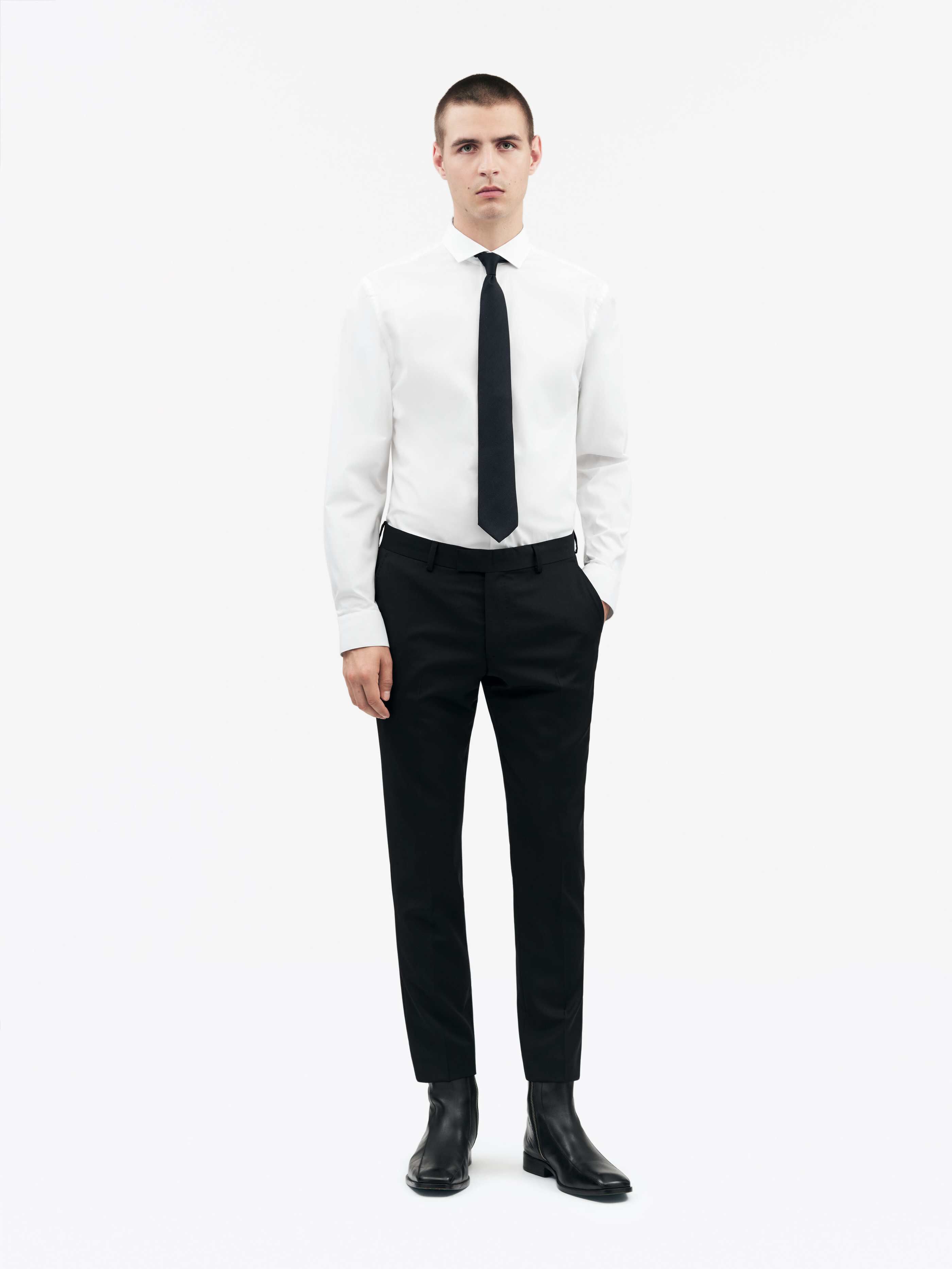 Pure white shirt for men clearance