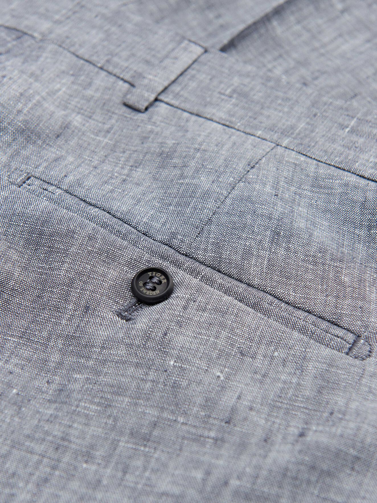 Tordon Hose in Light grey melange from Tiger of Sweden Tordon Hose in Light grey melange from Tiger of Sweden