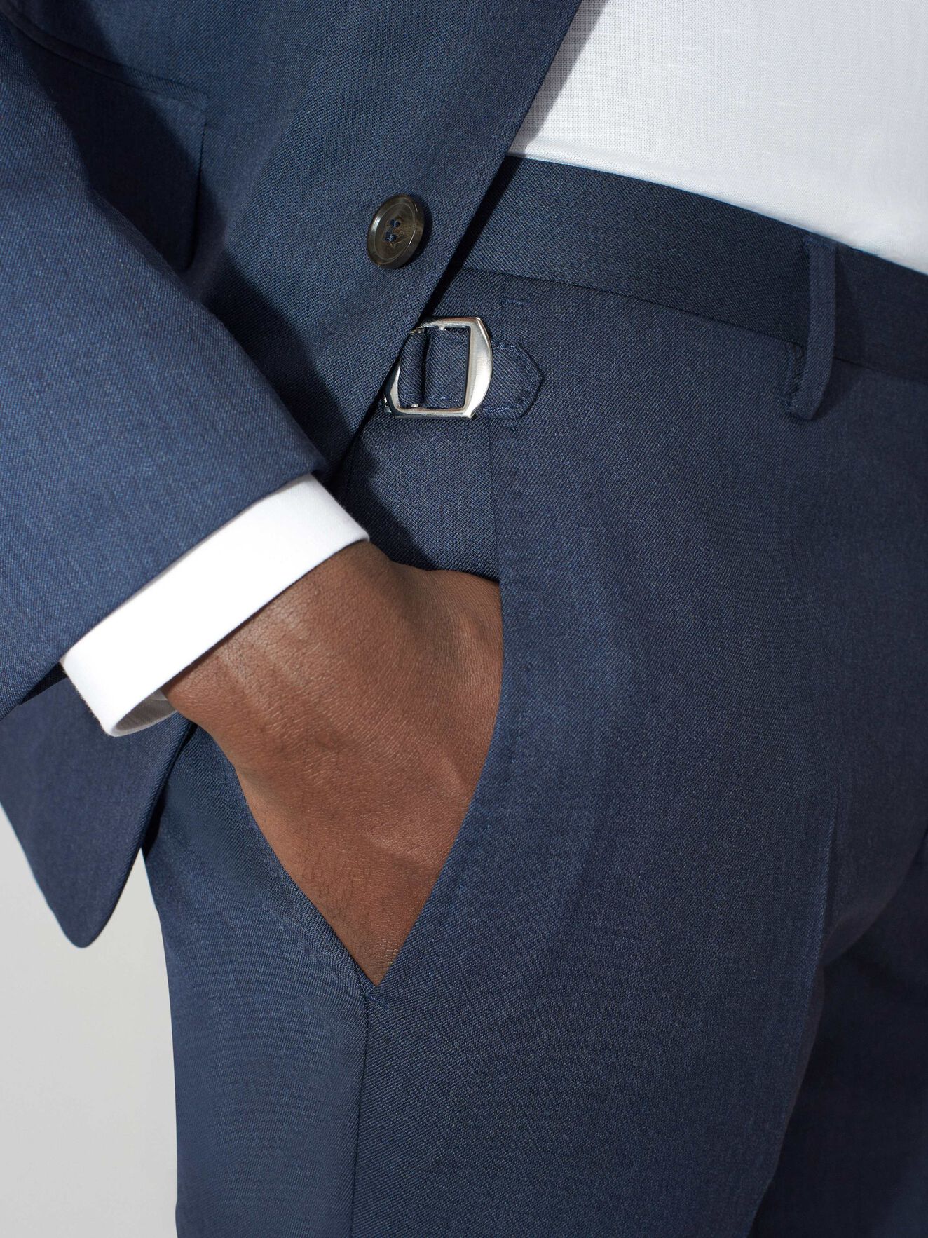 Tretton Trousers in Soft blue from Tiger of Sweden Tretton Trousers in Soft blue from Tiger of Sweden