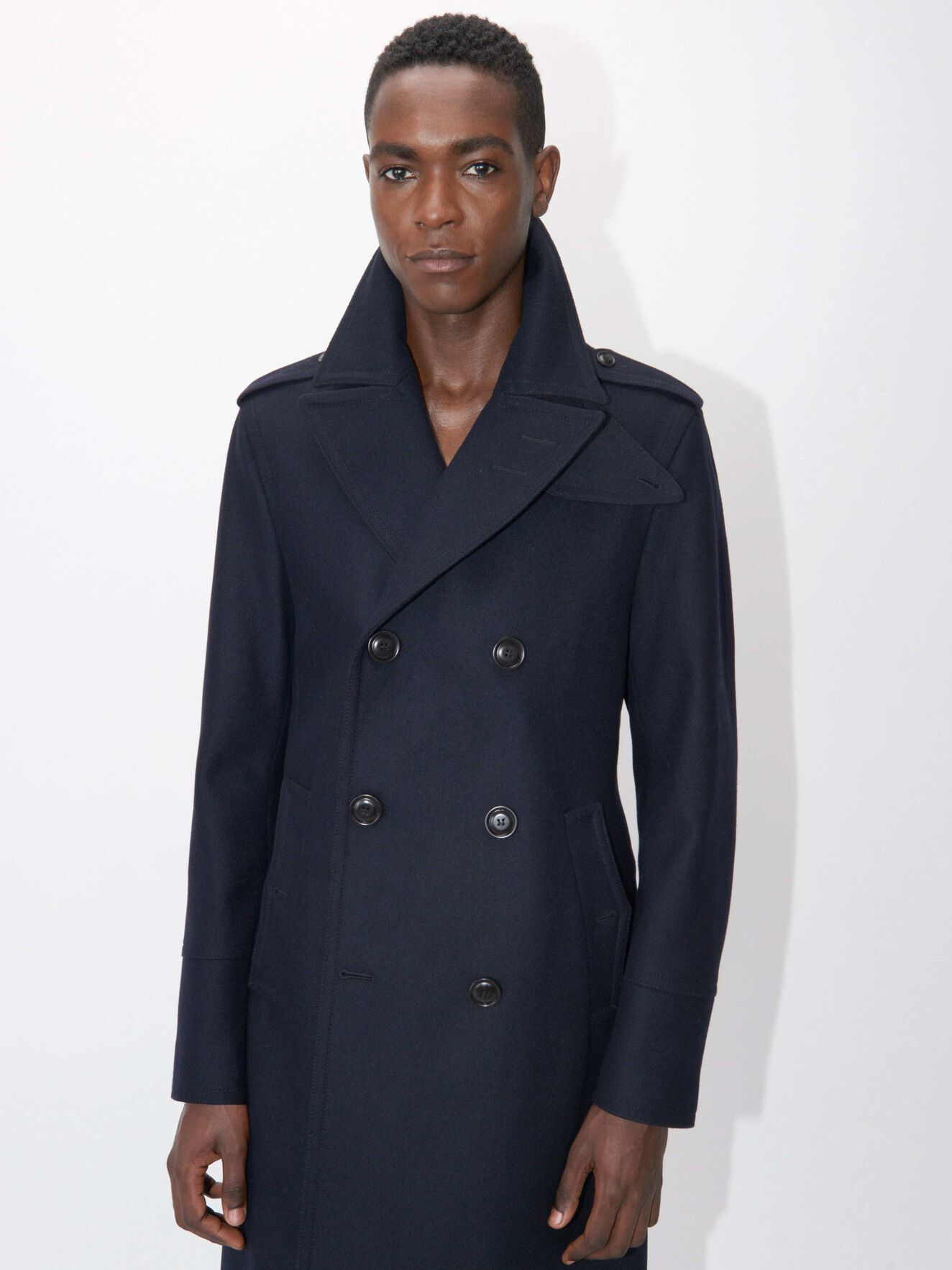 Camelo Coat in Light Ink from Tiger of Sweden Camelo Coat in Light Ink from Tiger of Sweden