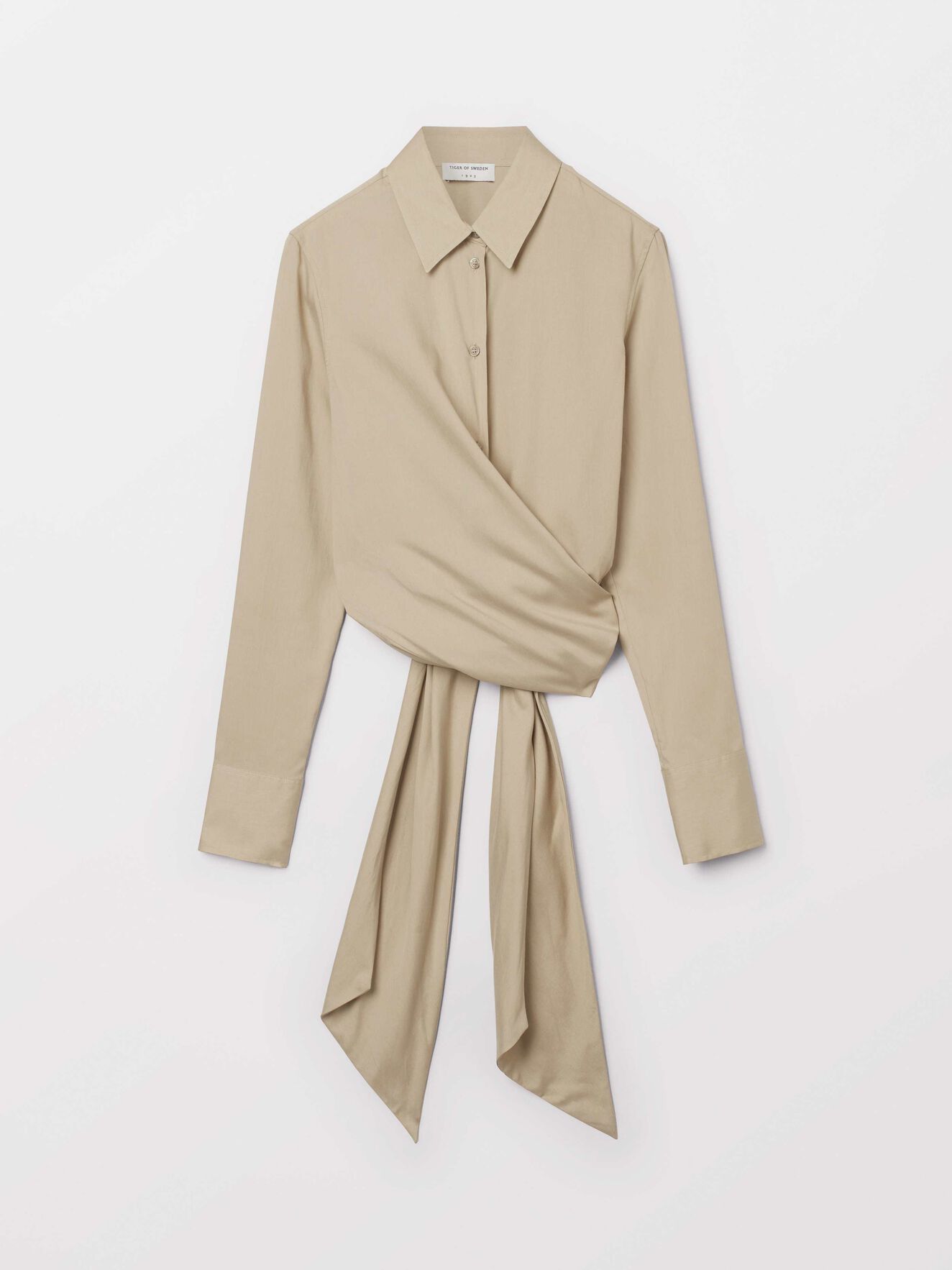 Noka Shirt in Irish Cream from Tiger of Sweden Noka Shirt in Irish Cream from Tiger of Sweden