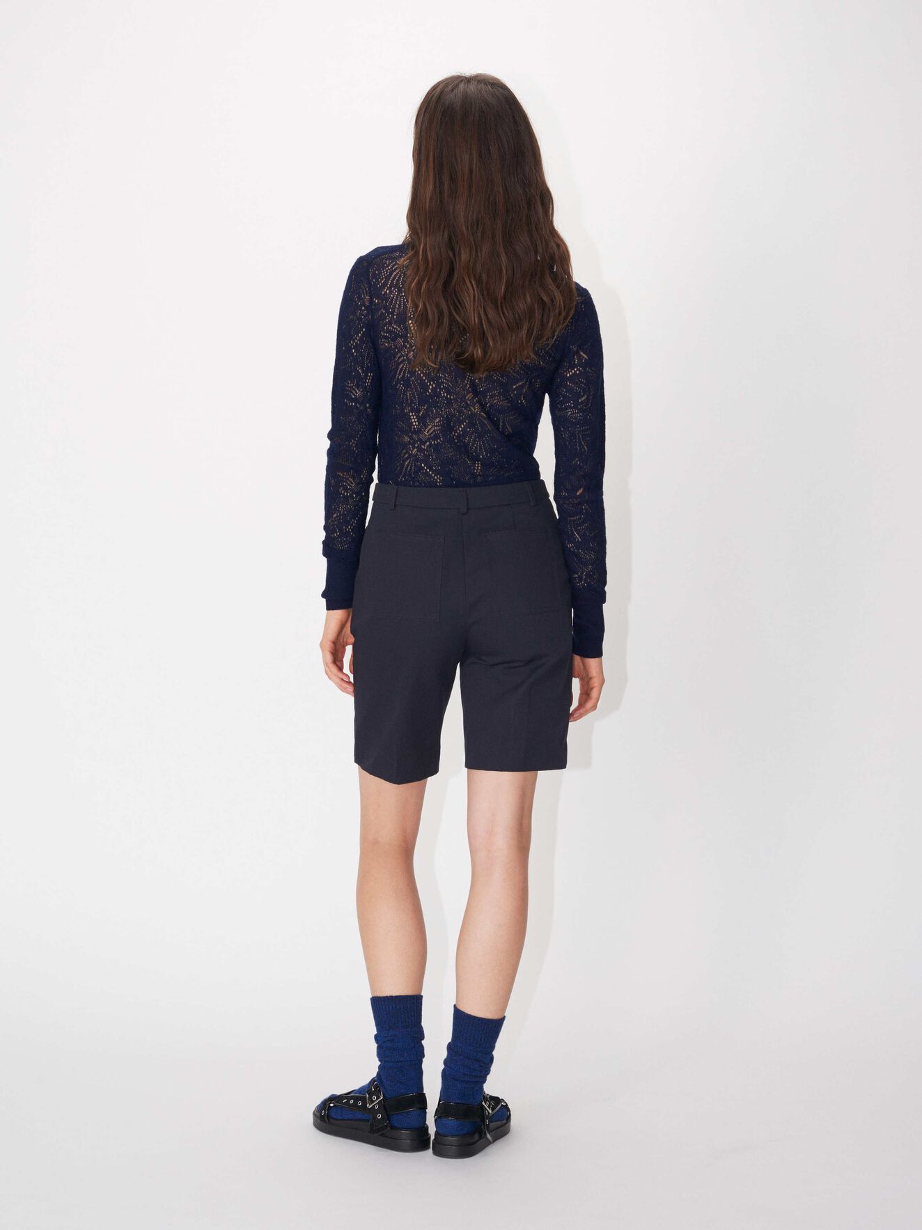 Classy Pullover in Midnight blue from Tiger of Sweden Classy Pullover in Midnight blue from Tiger of Sweden