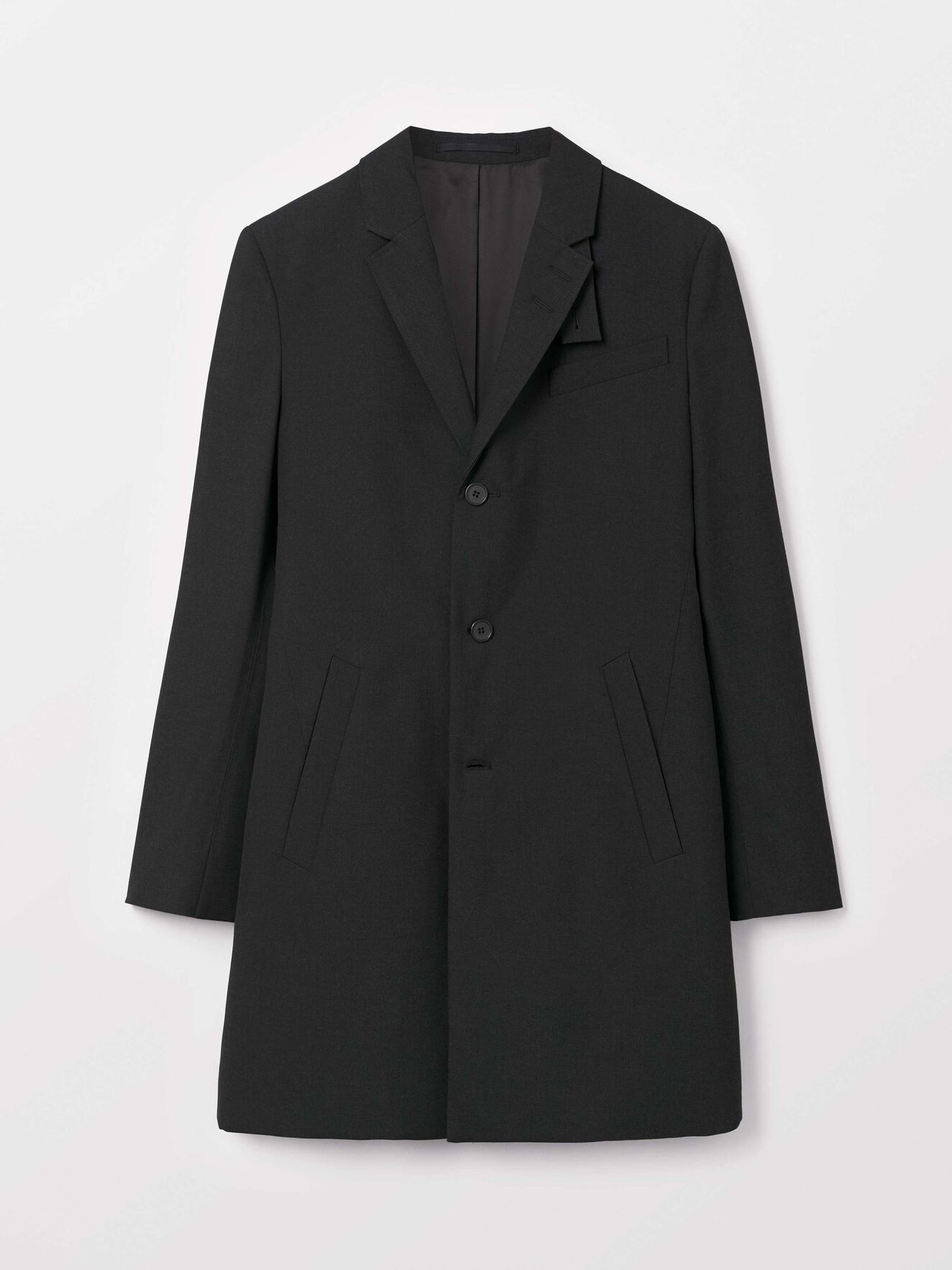 Cempey Coat in Dark grey Mel from Tiger of Sweden Cempey Coat in Dark grey Mel from Tiger of Sweden