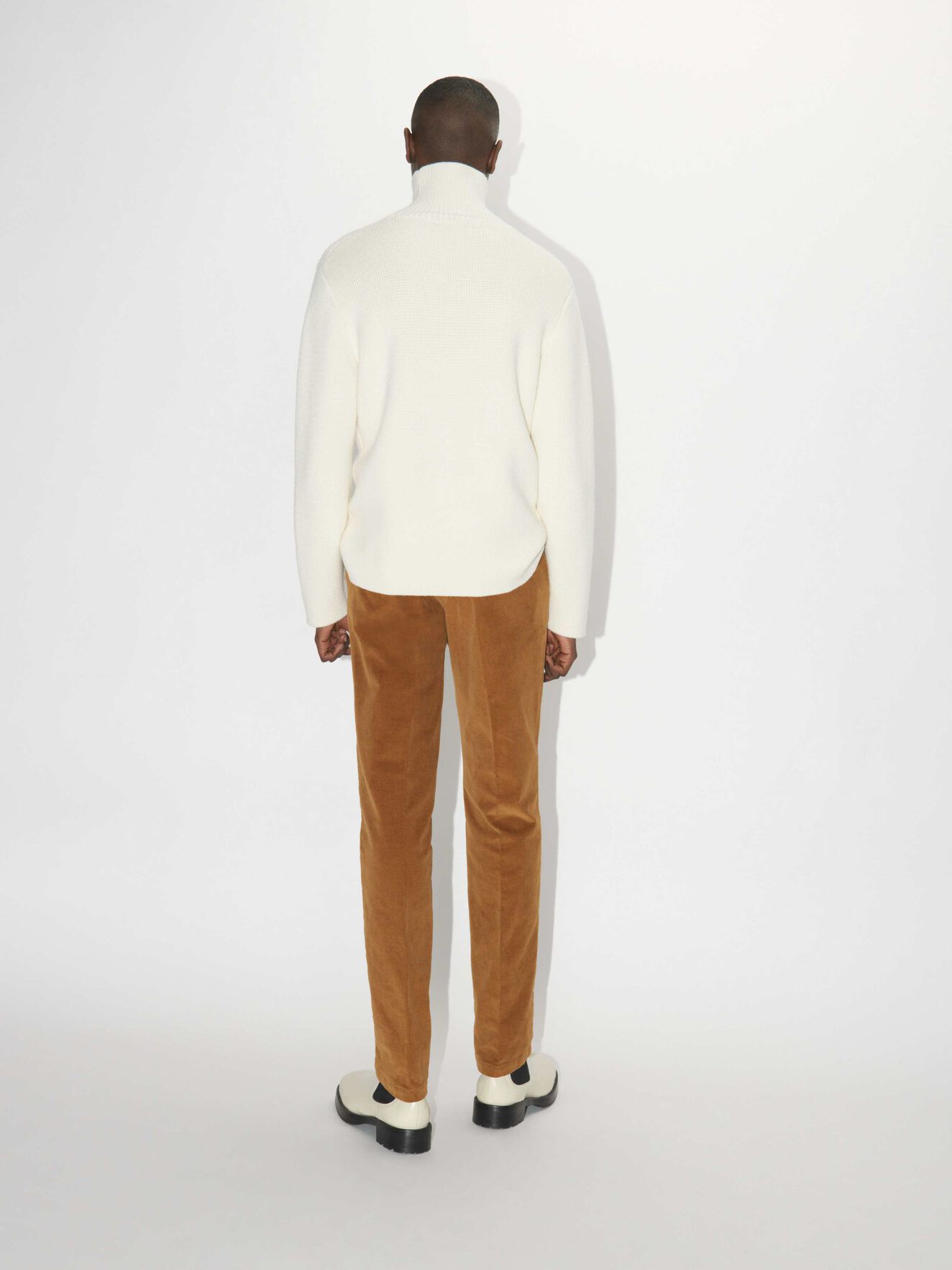 Truman Trousers in Mustard from Tiger of Sweden Truman Trousers in Mustard from Tiger of Sweden