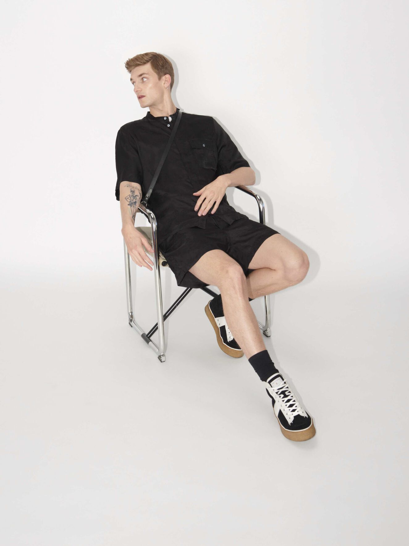 Lacteus Shirt in Black from Tiger of Sweden Lacteus Shirt in Black from Tiger of Sweden