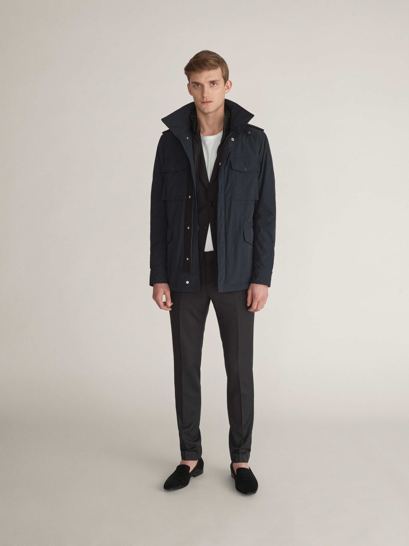 Ossien Jacket in Light Ink from Tiger of Sweden Ossien Jacket in Light Ink from Tiger of Sweden
