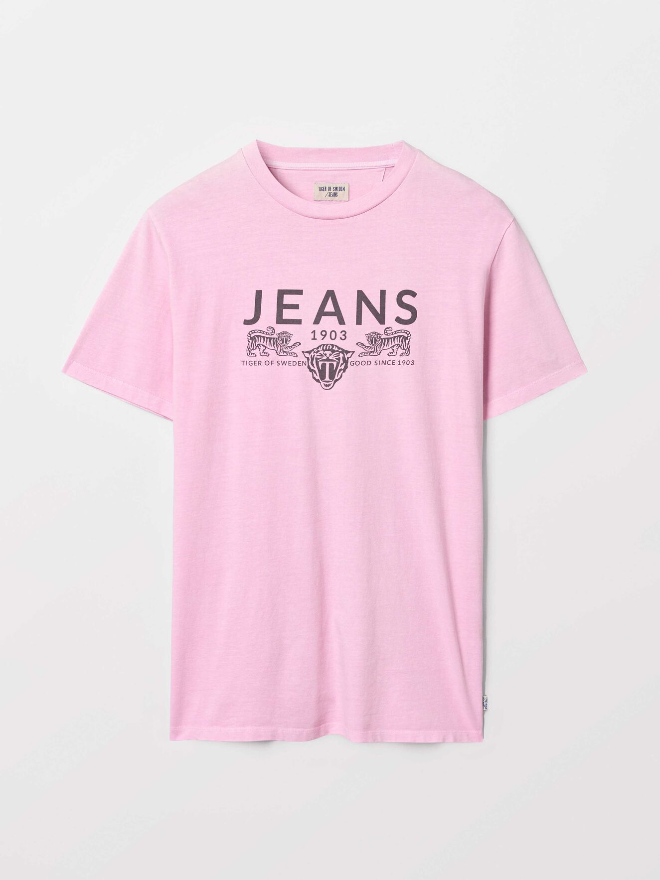 Fleek Pr t-shirt in Blush Pink from Tiger of Sweden Fleek Pr t-shirt in Blush Pink from Tiger of Sweden