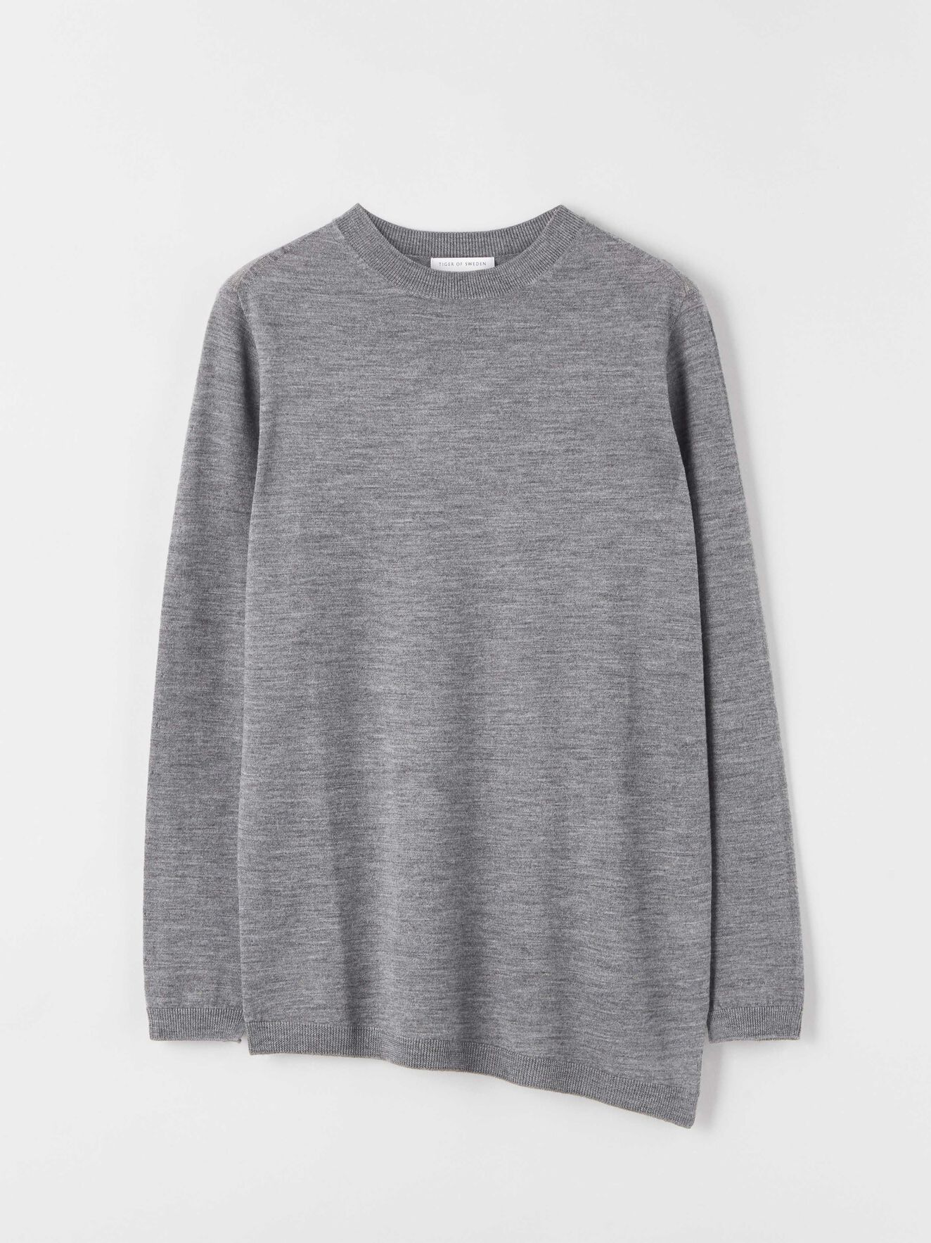 Daphne Pullover in Light grey melange from Tiger of Sweden Daphne Pullover in Light grey melange from Tiger of Sweden