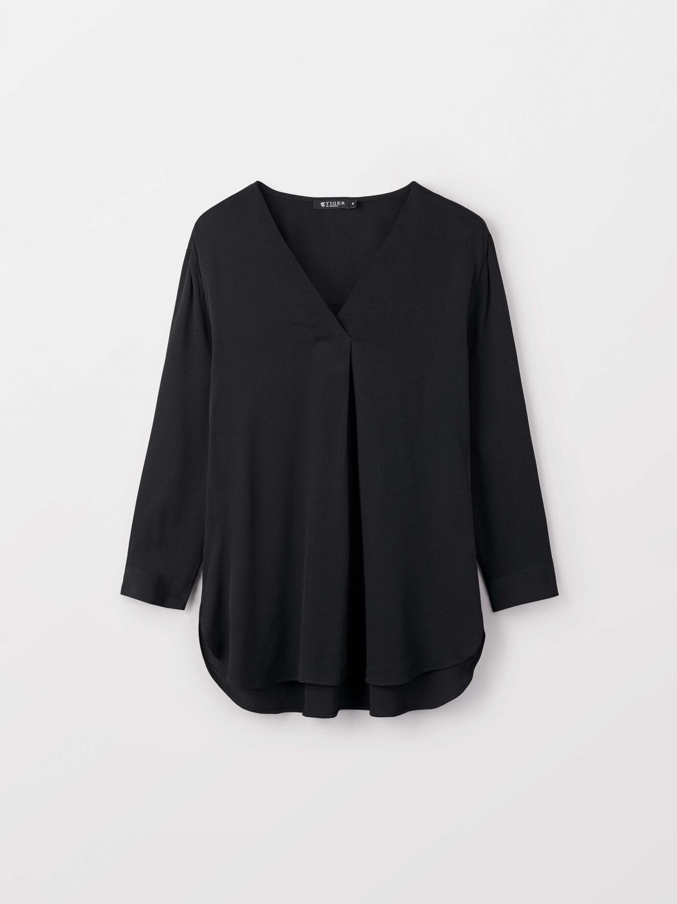 Mere Blouse in Night Black from Tiger of Sweden Mere Blouse in Night Black from Tiger of Sweden