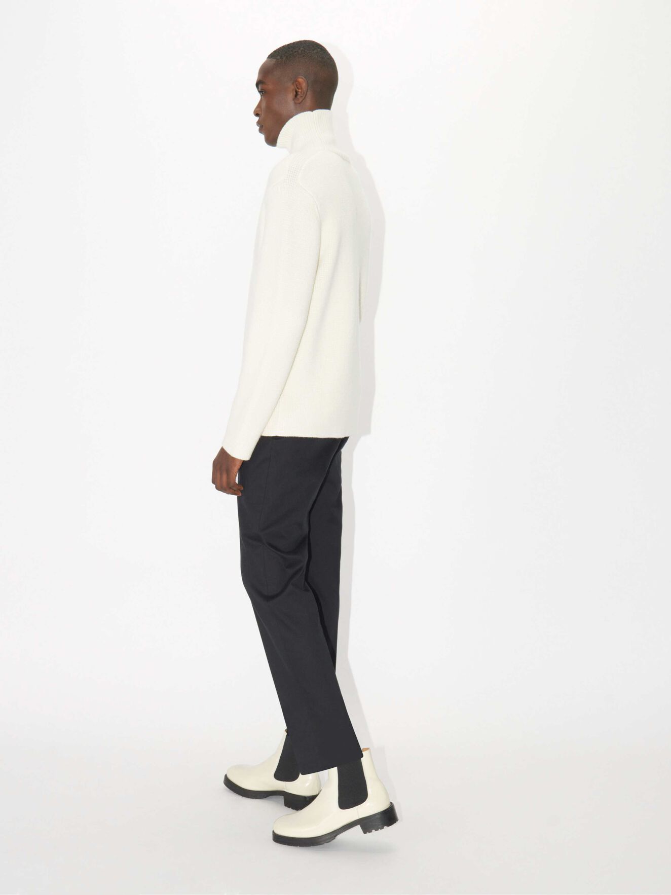 Ballast Pullover in Gardenia from Tiger of Sweden Ballast Pullover in Gardenia from Tiger of Sweden