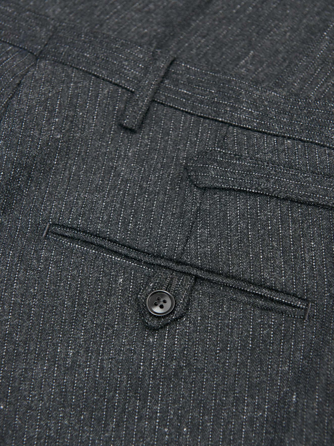 Tretton Trousers in Dark grey Mel from Tiger of Sweden Tretton Trousers in Dark grey Mel from Tiger of Sweden