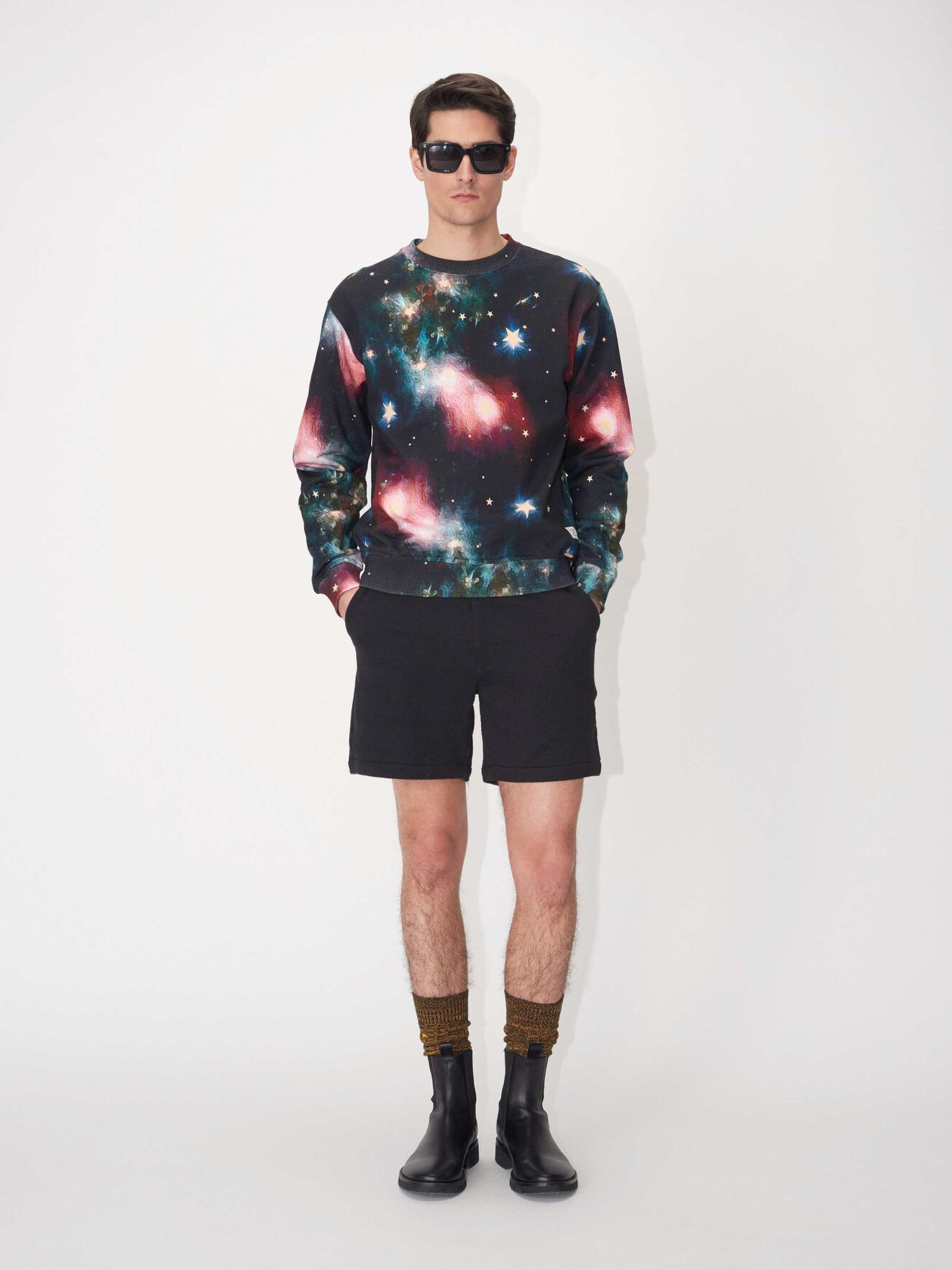 Sweat Tana space in Print from Tiger of Sweden Sweat Tana space in Print from Tiger of Sweden