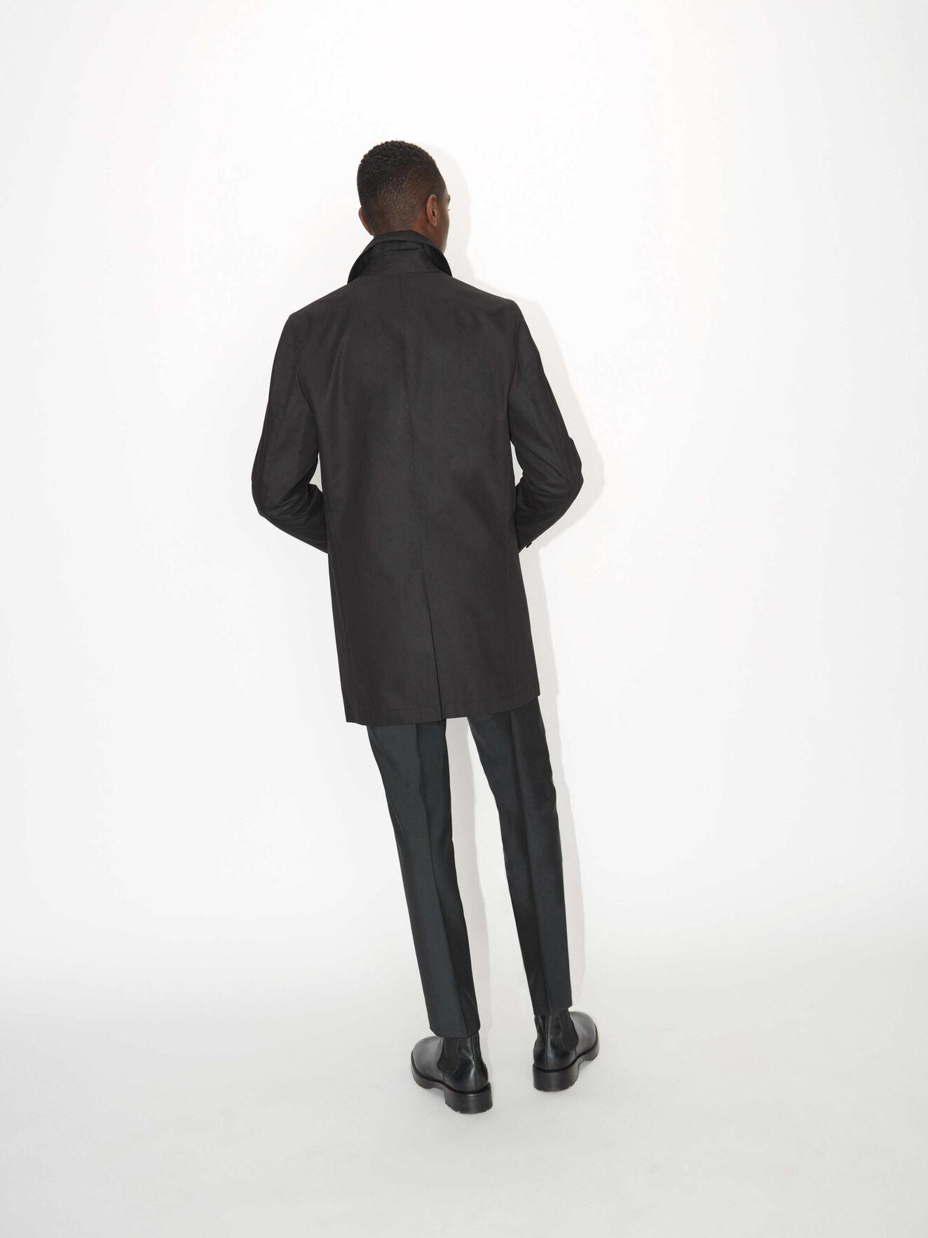 Carred Coat in Black from Tiger of Sweden Carred Coat in Black from Tiger of Sweden