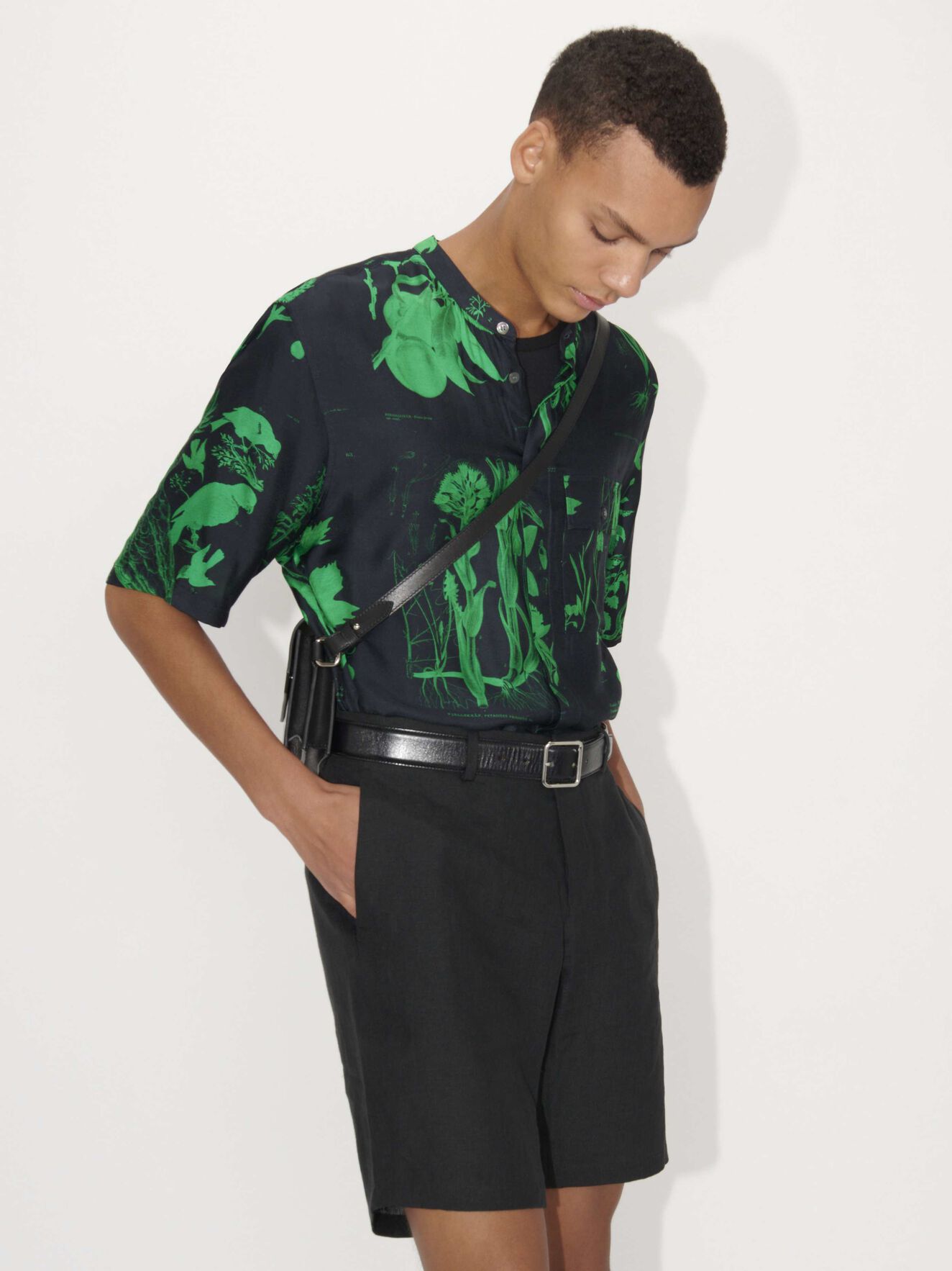 Lacteus Shirt in Print from Tiger of Sweden Lacteus Shirt in Print from Tiger of Sweden