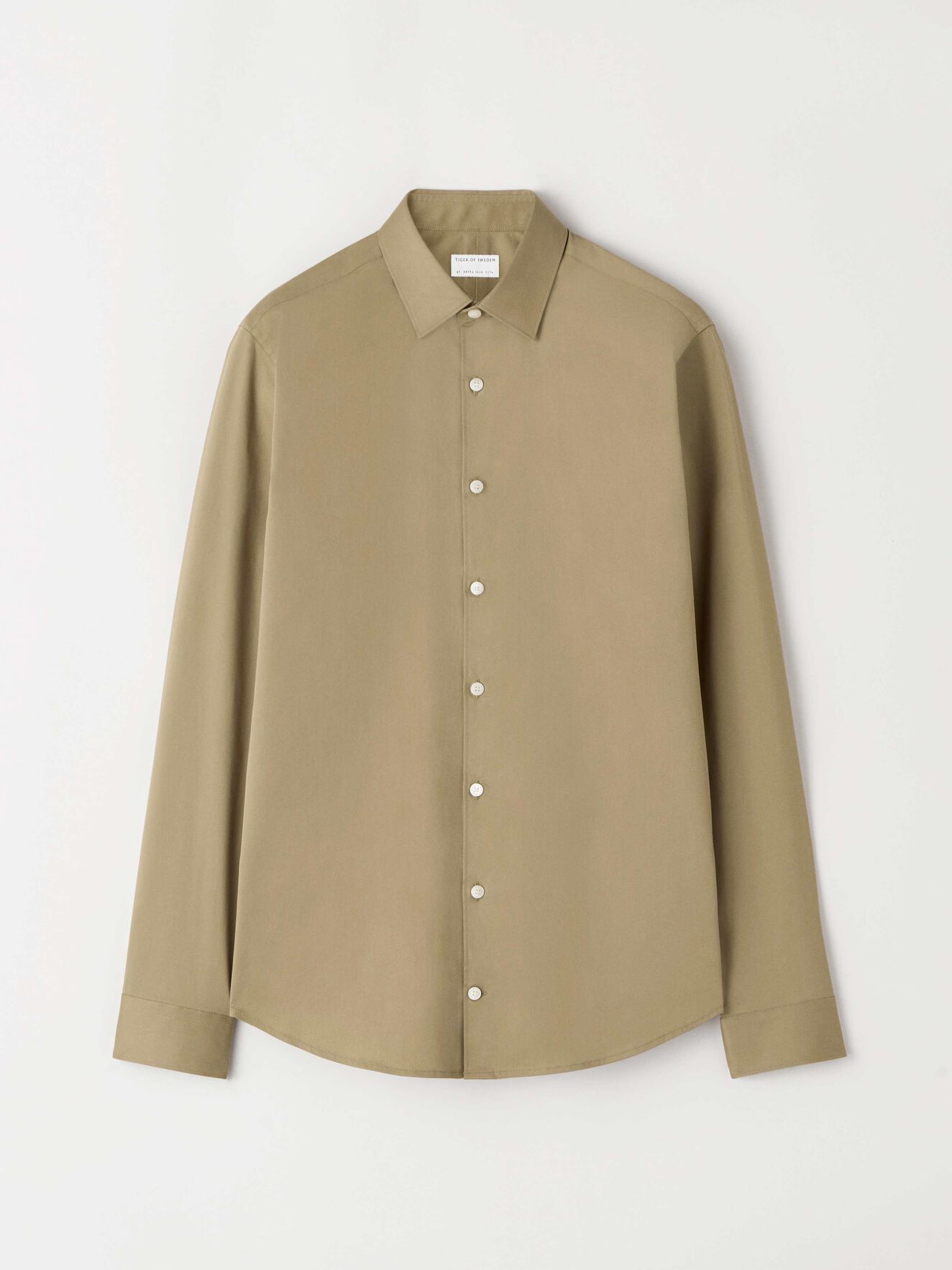 Filbrodie Shirt in Caraway from Tiger of Sweden Filbrodie Shirt in Caraway from Tiger of Sweden