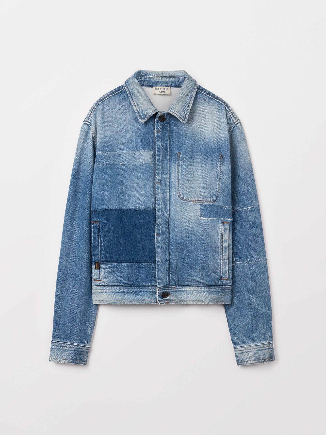 Ren Jacke in Medium Blue from Tiger of Sweden Ren Jacke in Medium Blue from Tiger of Sweden