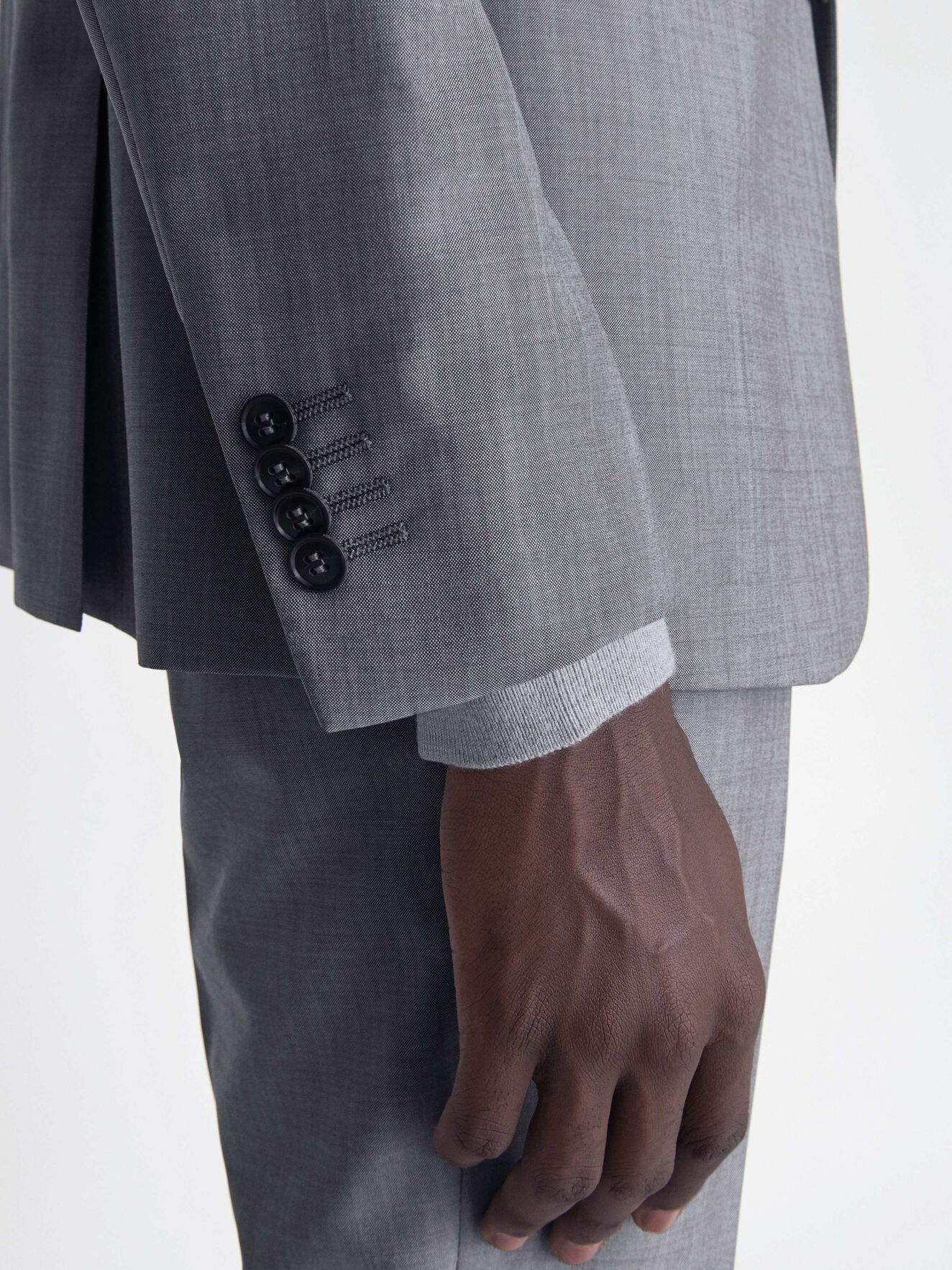 2018 Blazer in Light grey melange from Tiger of Sweden 2018 Blazer in Light grey melange from Tiger of Sweden