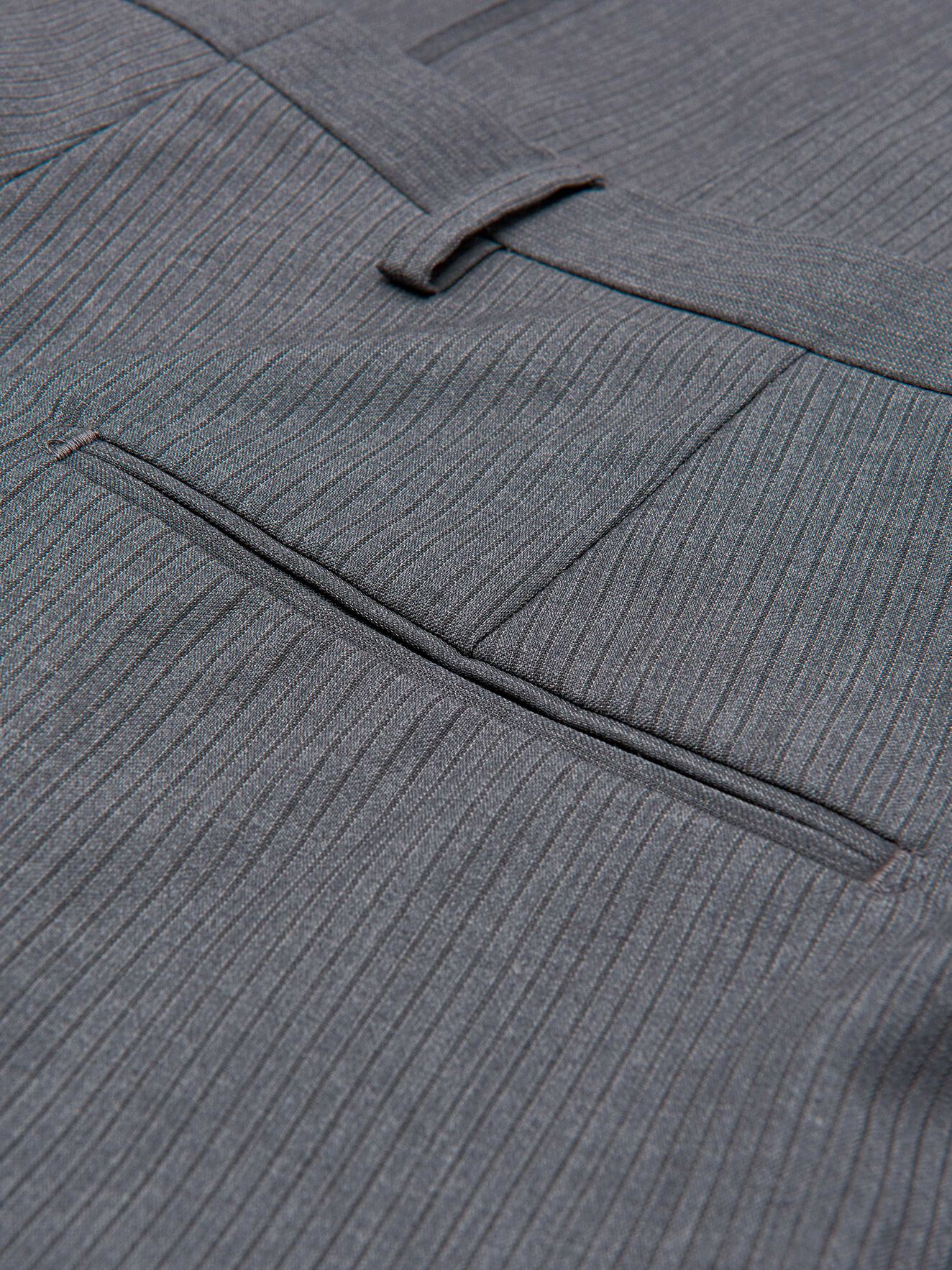 Thodd Trousers in Med Grey Mel from Tiger of Sweden Thodd Trousers in Med Grey Mel from Tiger of Sweden