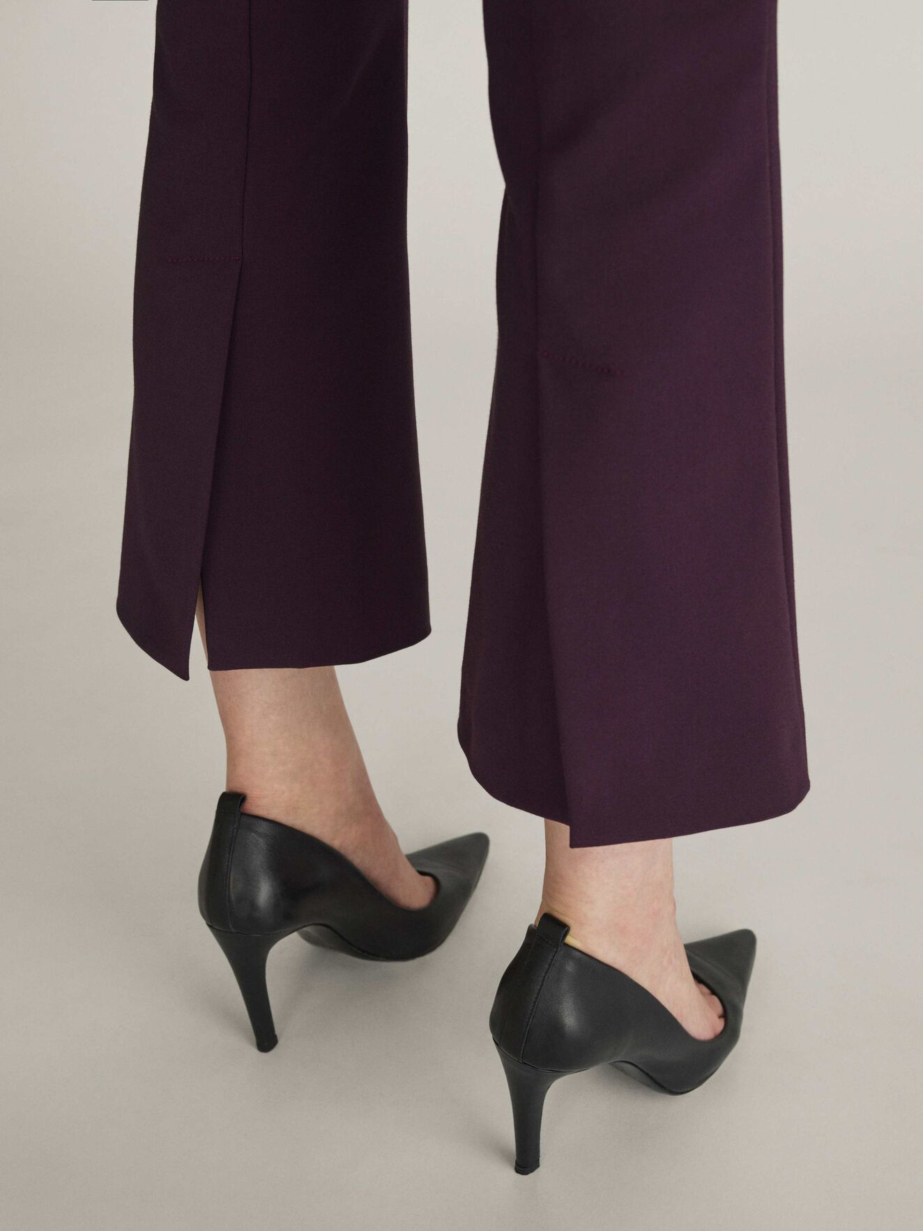 Noora Trousers in Juicy Plum from Tiger of Sweden Noora Trousers in Juicy Plum from Tiger of Sweden