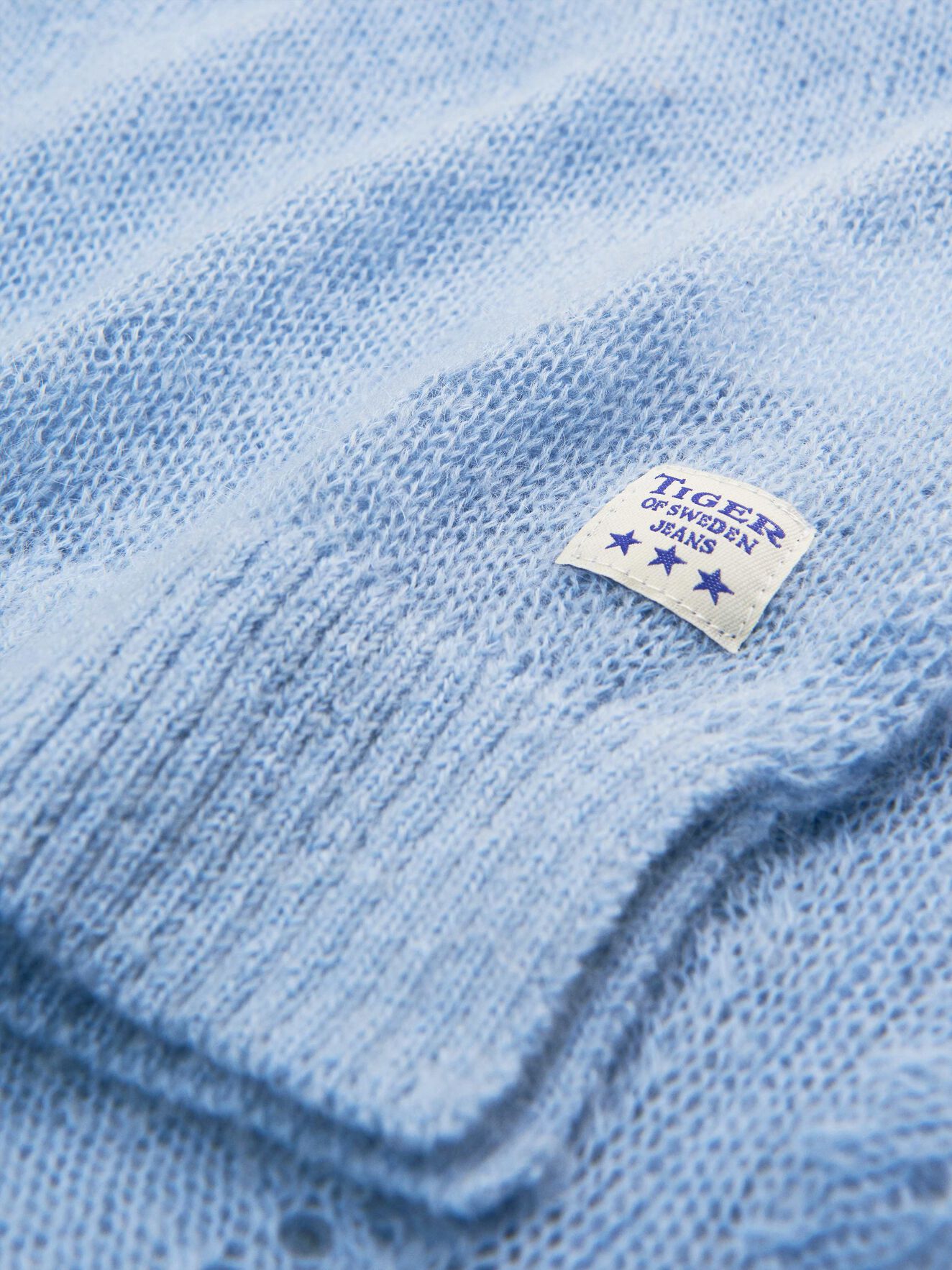 Yeraz Pullover in Chambray Blue from Tiger of Sweden Yeraz Pullover in Chambray Blue from Tiger of Sweden