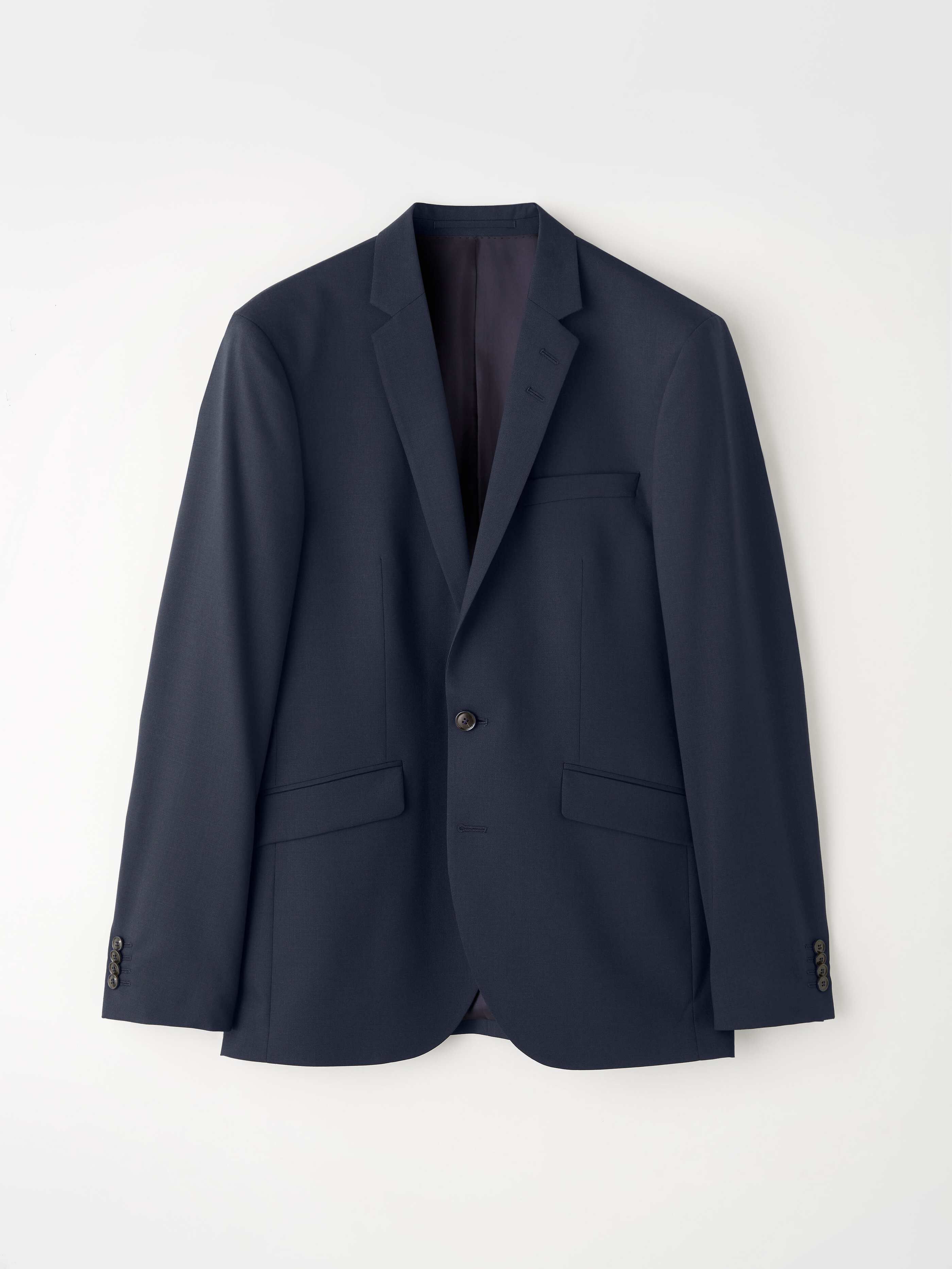 Midnight blue blazer clearance