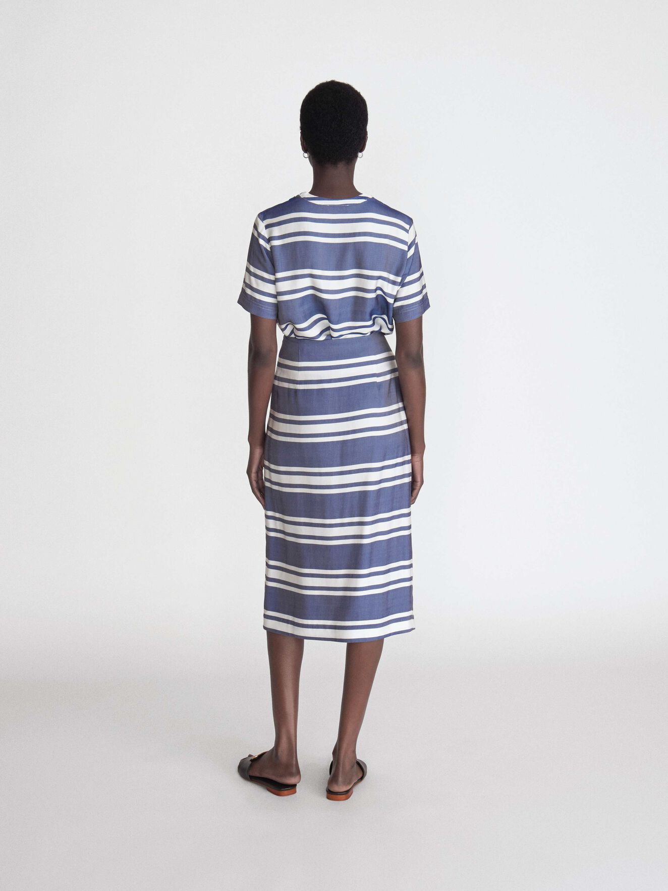 Sanako S Top in Deep Ocean Blue from Tiger of Sweden Sanako S Top in Deep Ocean Blue from Tiger of Sweden