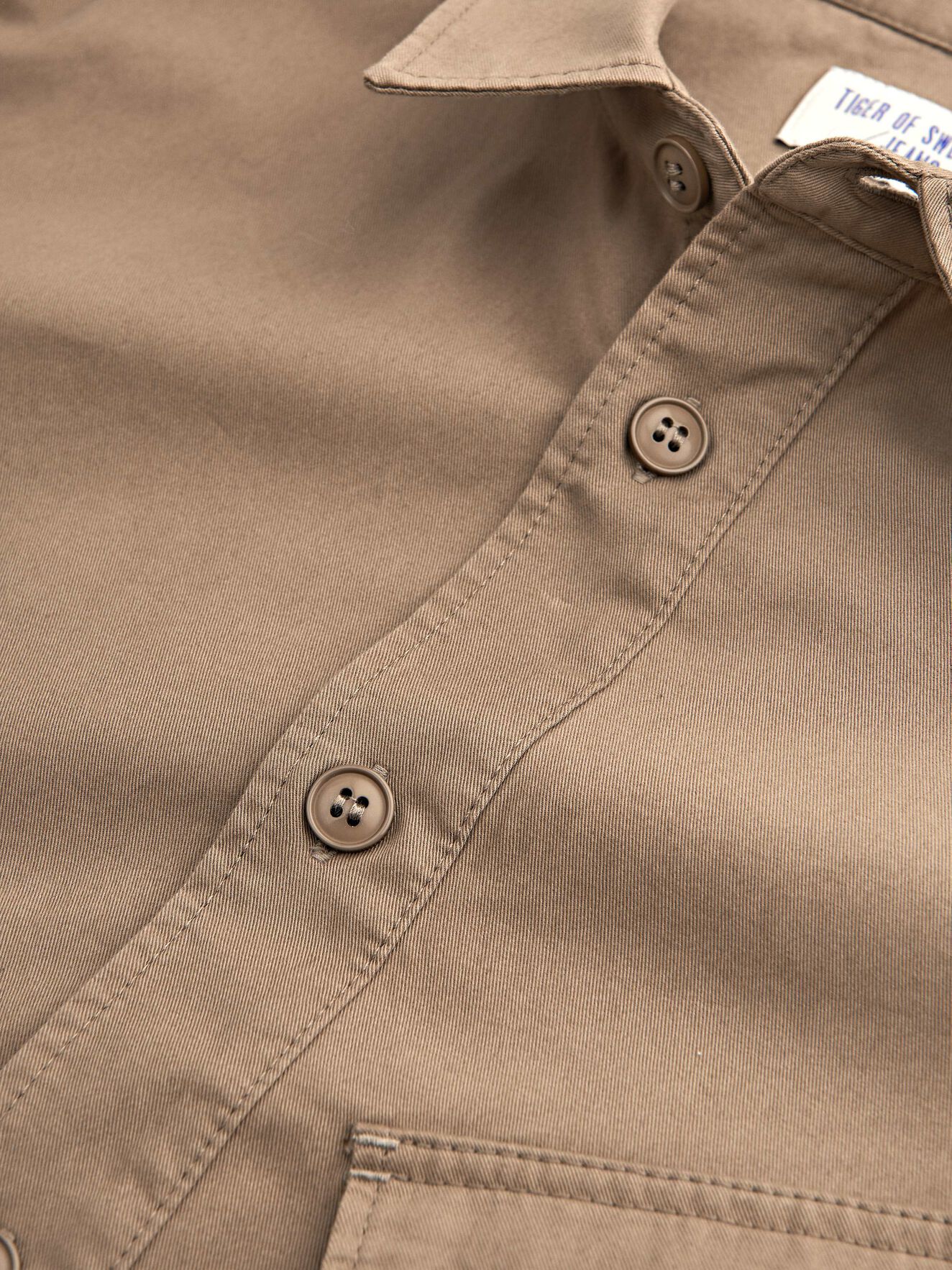 Aim Shirt in Sand from Tiger of Sweden Aim Shirt in Sand from Tiger of Sweden