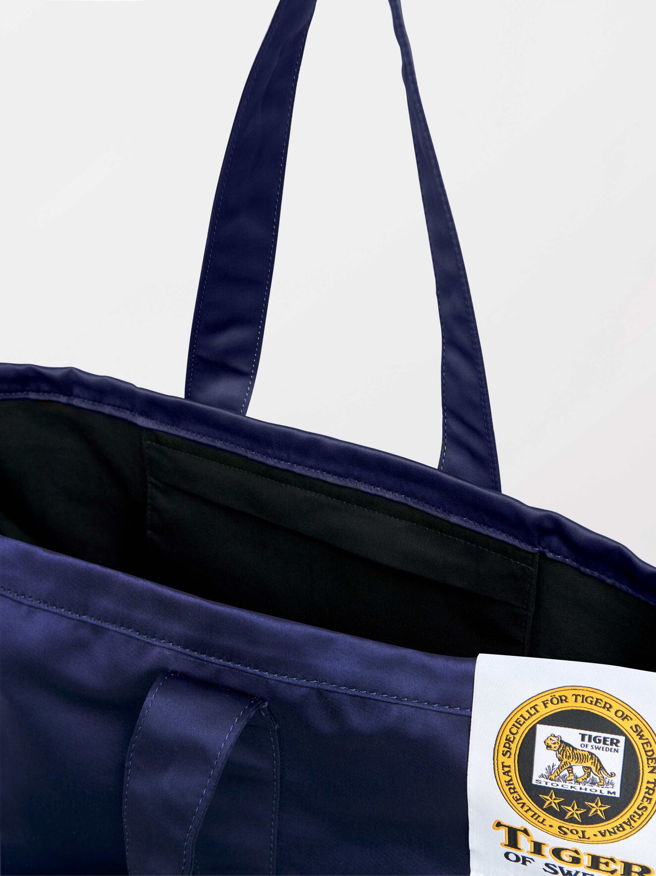 Drop S Tote in Royal Blue from Tiger of Sweden Drop S Tote in Royal Blue from Tiger of Sweden