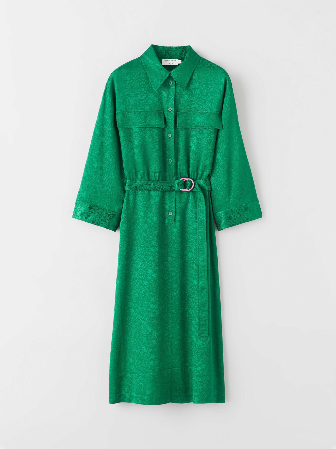 Venedig Dress in Marine Green from Tiger of Sweden Venedig Dress in Marine Green from Tiger of Sweden