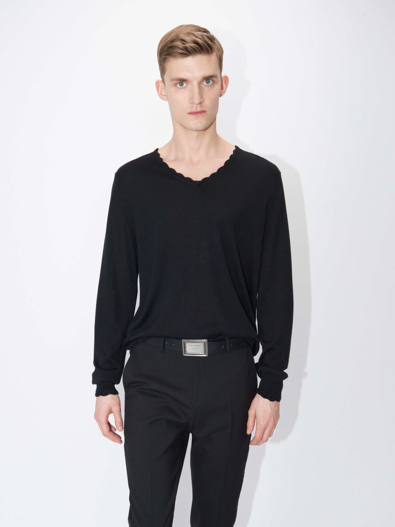 Hulte Pulllover in Black from Tiger of Sweden Hulte Pulllover in Black from Tiger of Sweden