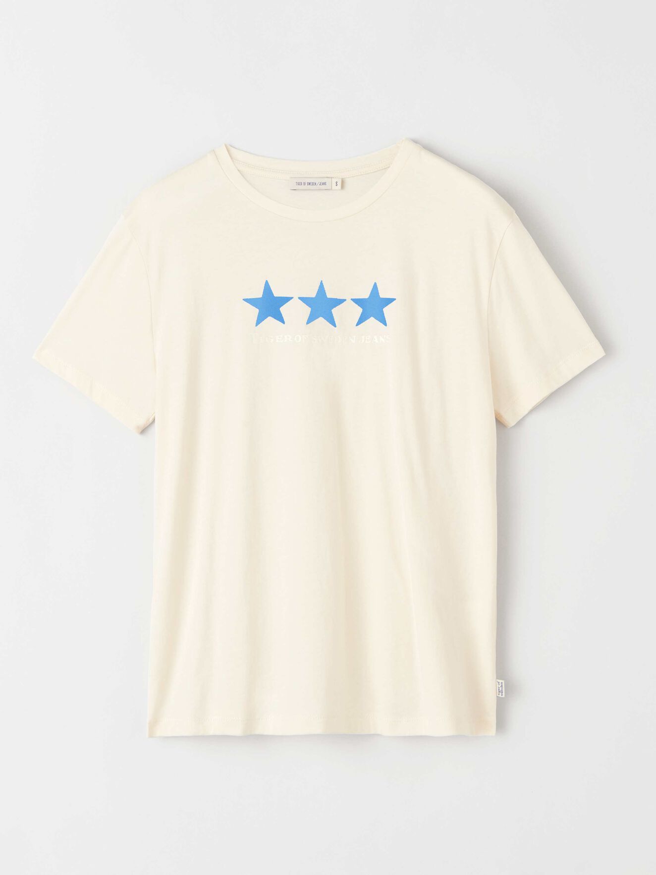 Dawn Pr T-Shirt in Birch Bark from Tiger of Sweden Dawn Pr T-Shirt in Birch Bark from Tiger of Sweden