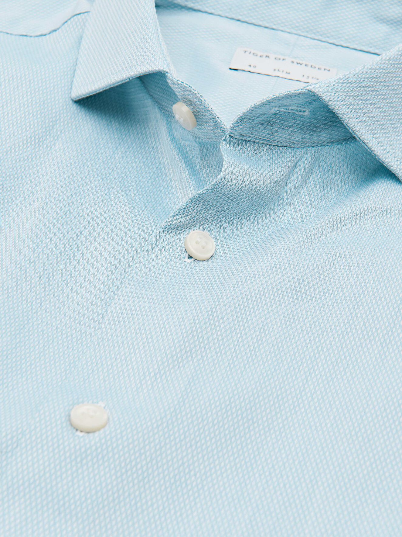 Farrell 5 Hemd in Old turquoise from Tiger of Sweden Farrell 5 Hemd in Old turquoise from Tiger of Sweden