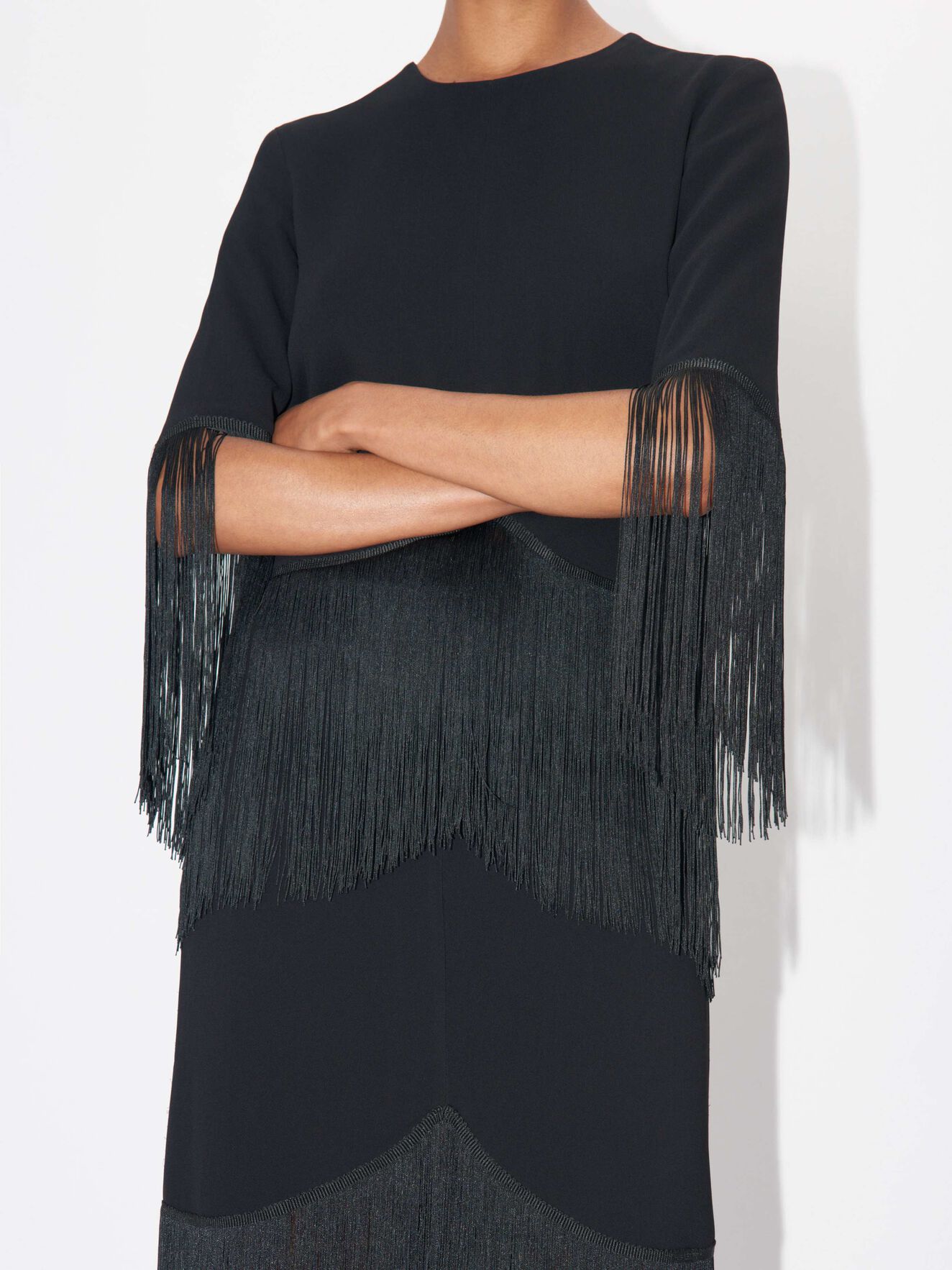 Thassel Top in Black from Tiger of Sweden Thassel Top in Black from Tiger of Sweden
