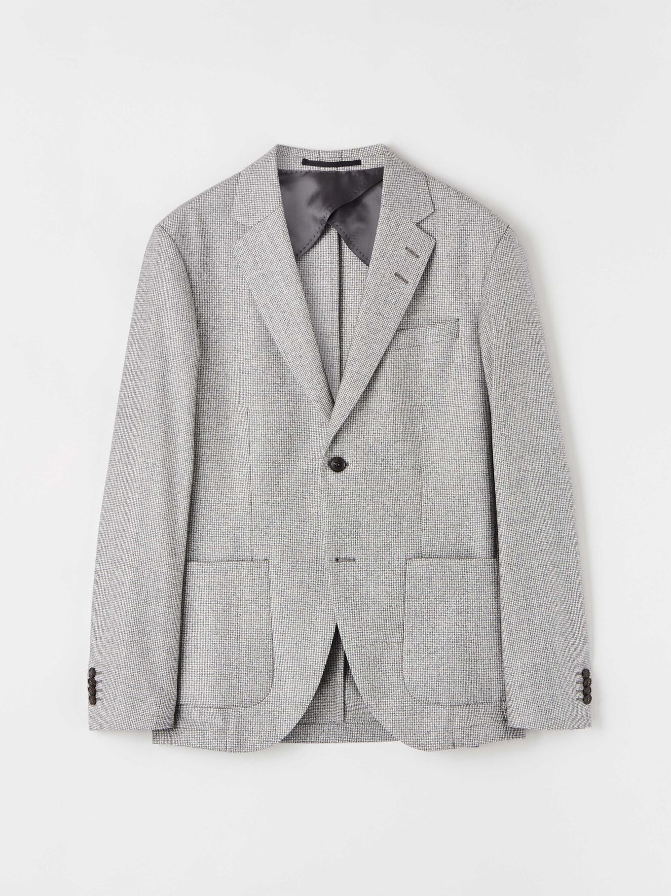 Jamot Hl Blazer in Quiet Gray from Tiger of Sweden Jamot Hl Blazer in Quiet Gray from Tiger of Sweden