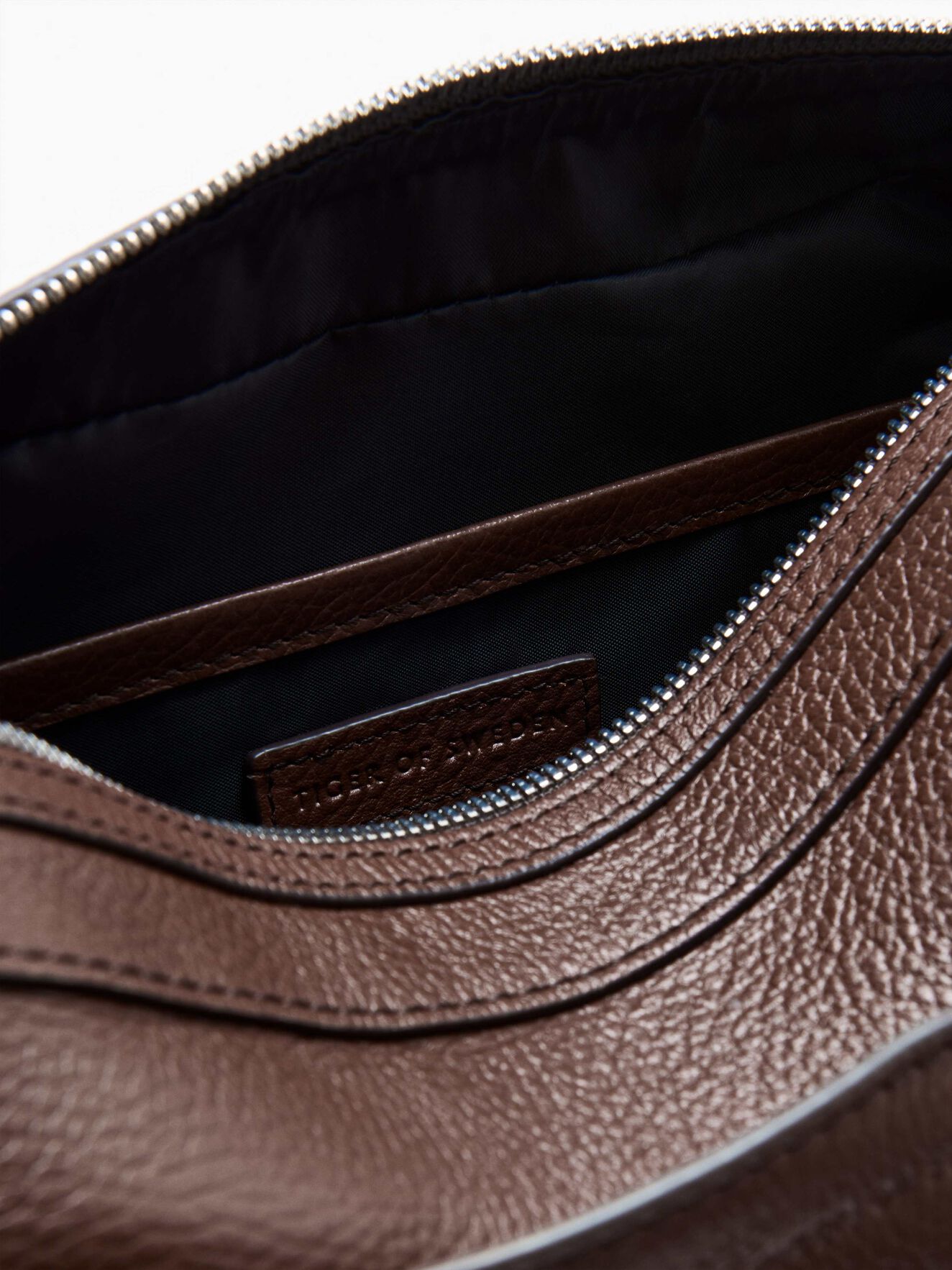 Wes Wash Bag in Cognac from Tiger of Sweden Wes Wash Bag in Cognac from Tiger of Sweden