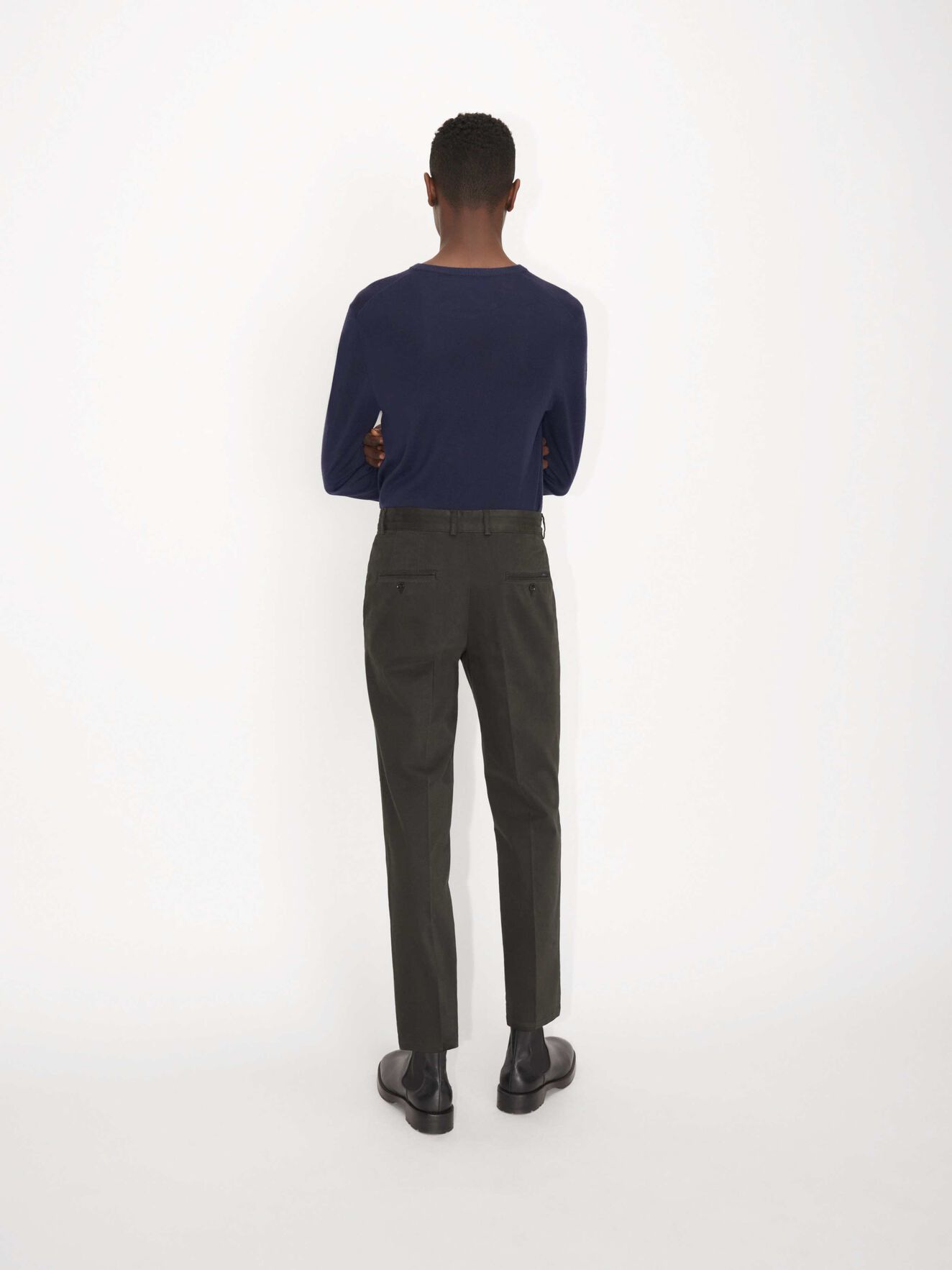 Truman Trousers in Military from Tiger of Sweden Truman Trousers in Military from Tiger of Sweden