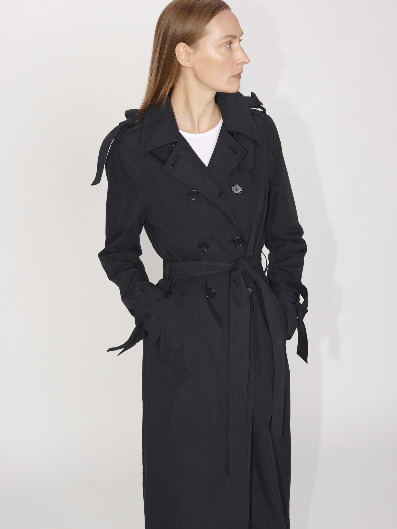 Malino Coat in Light Ink from Tiger of Sweden Malino Coat in Light Ink from Tiger of Sweden