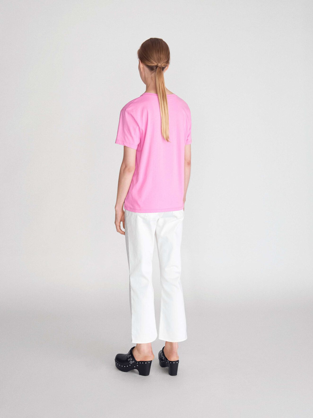 Dawn T-Shirt in Pink from Tiger of Sweden Dawn T-Shirt in Pink from Tiger of Sweden