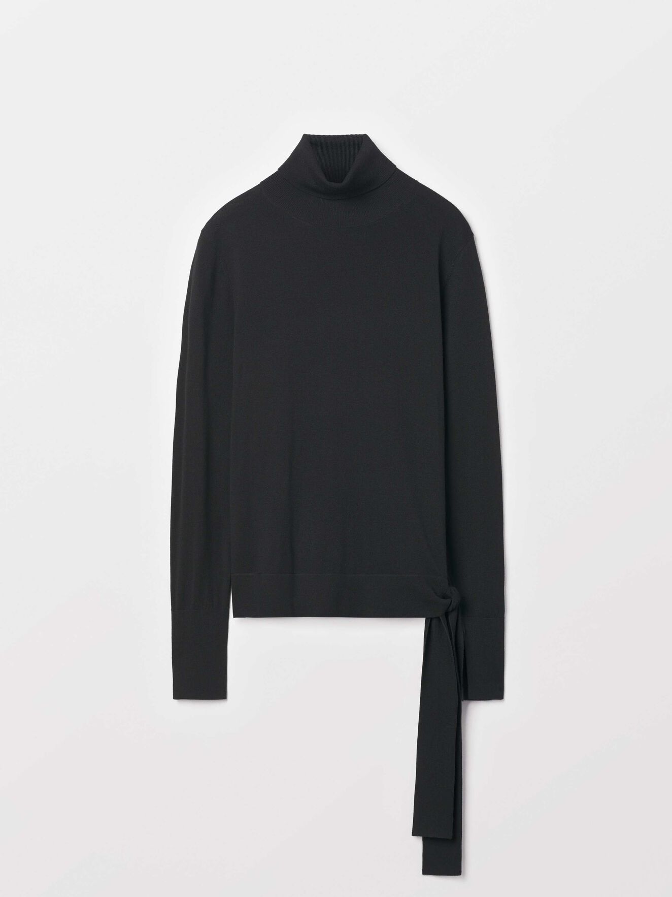 Lepus Pullover in Midnight Black from Tiger of Sweden Lepus Pullover in Midnight Black from Tiger of Sweden