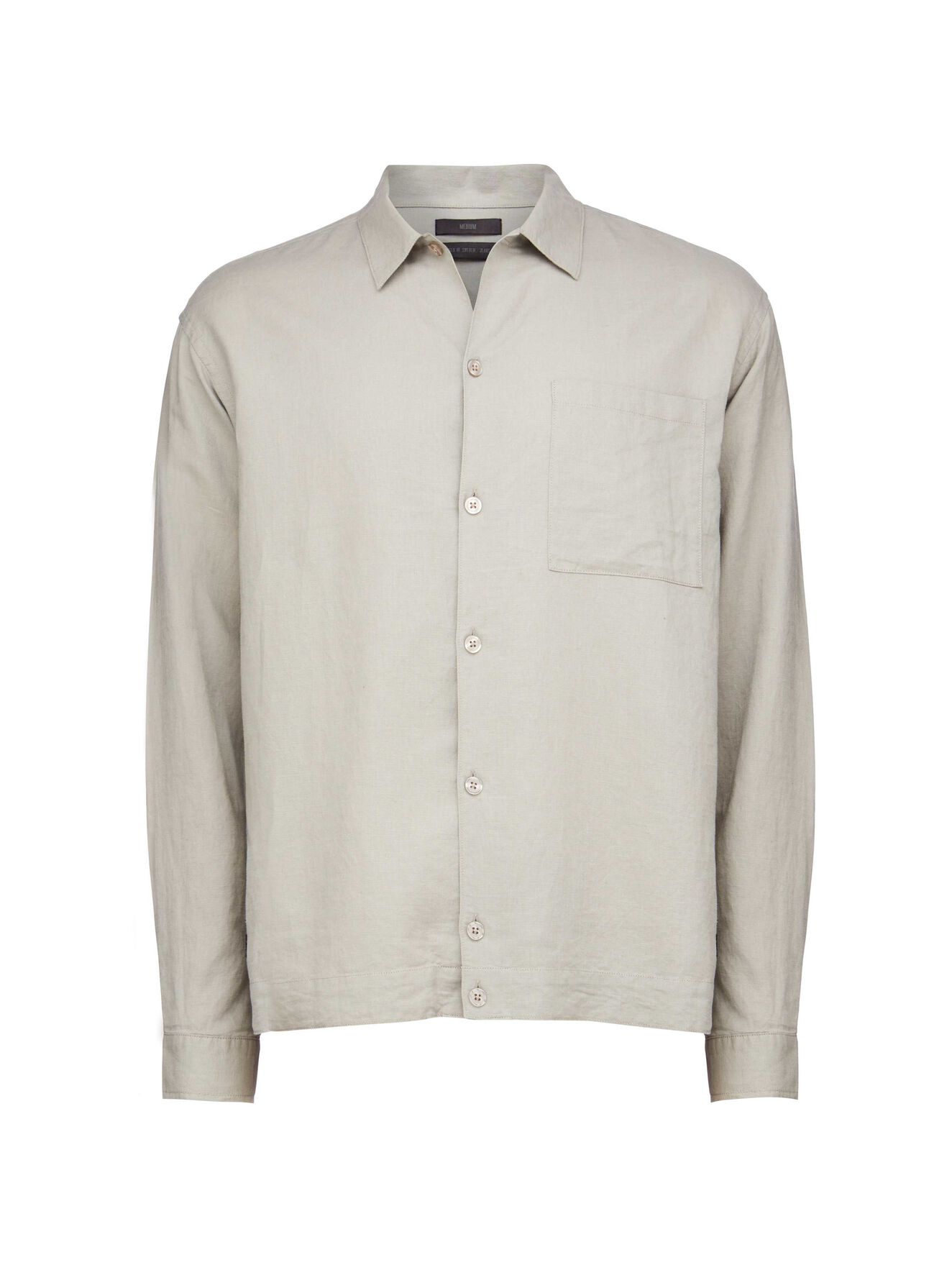 RUSTY SHIRT in Stone from Tiger of Sweden RUSTY SHIRT in Stone from Tiger of Sweden