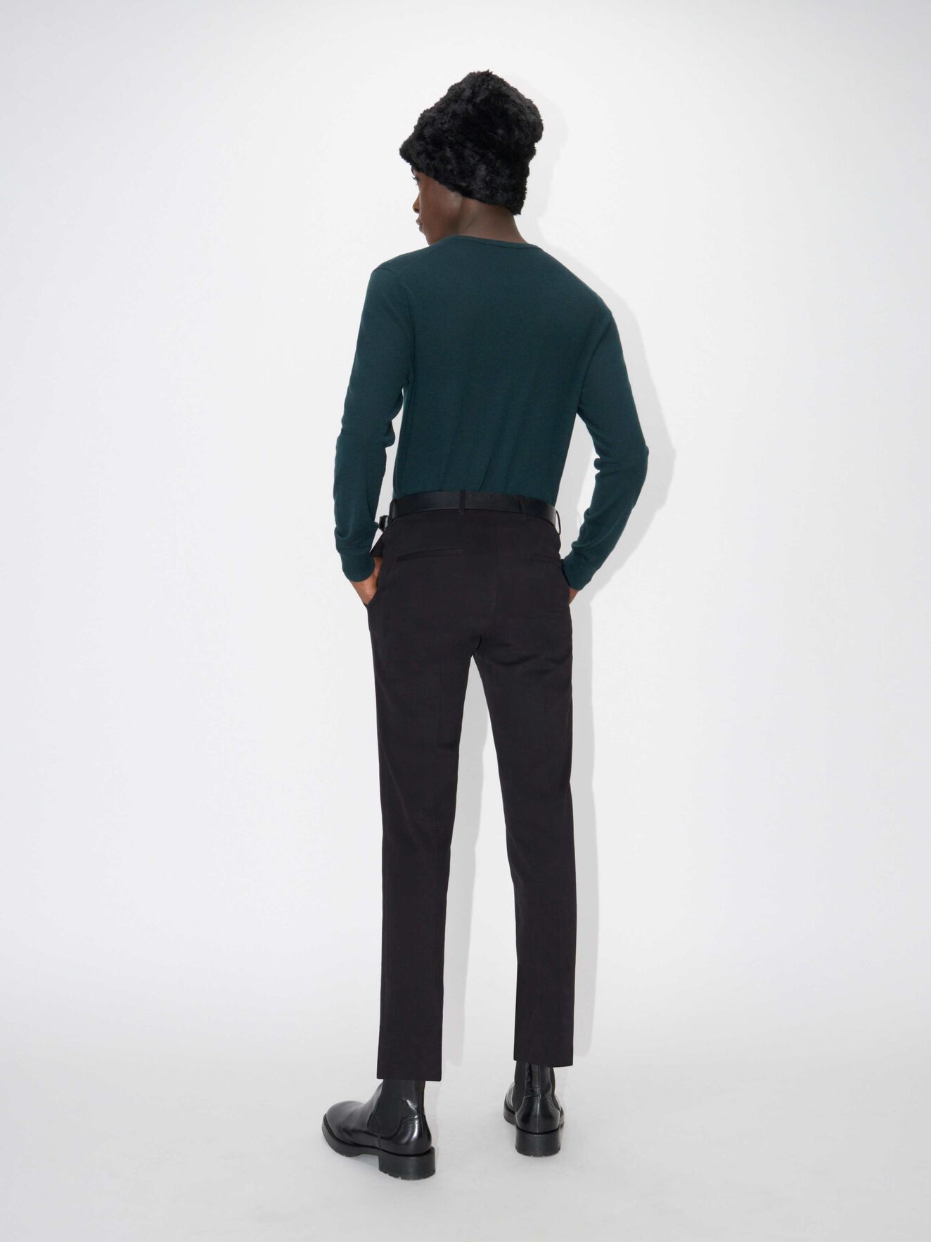 Nichols Pullover in Midnight Green from Tiger of Sweden Nichols Pullover in Midnight Green from Tiger of Sweden