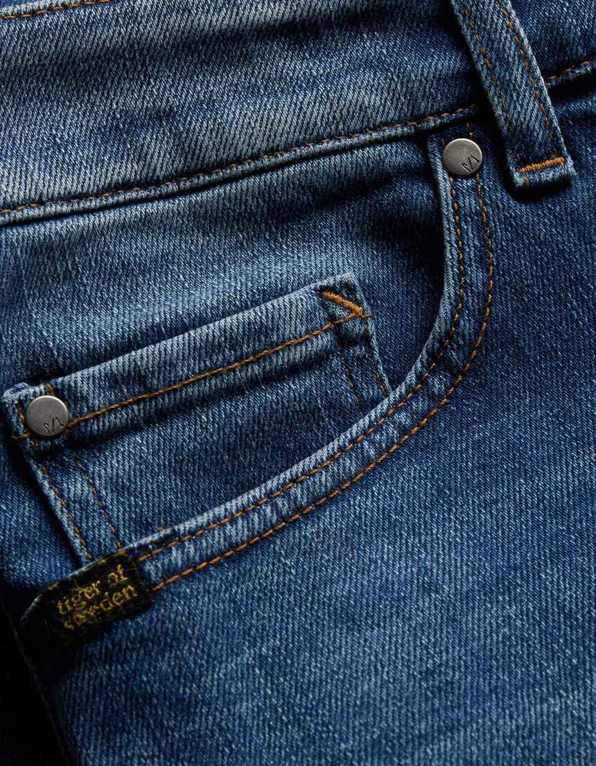 Straight Jeans in Medium Blue from Tiger of Sweden Straight Jeans in Medium Blue from Tiger of Sweden